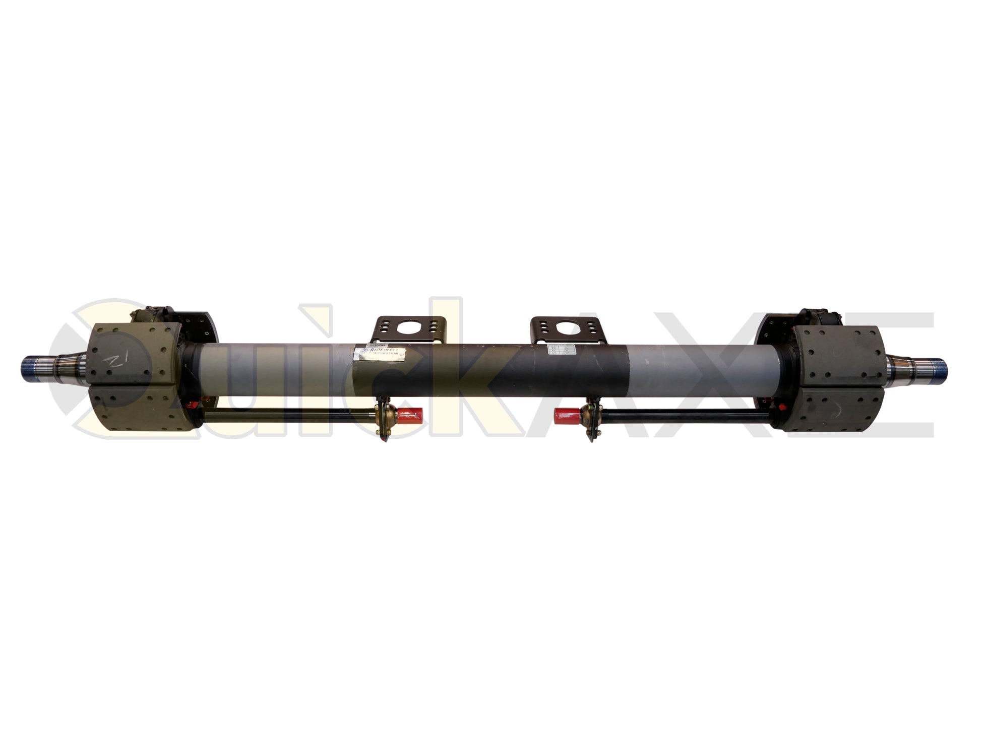 Drum Brake Axle, 77.5 Axle Track, 12.25"x7.5" Brakes, 23k Beam, Straight With 5 in Dia and N Spindle