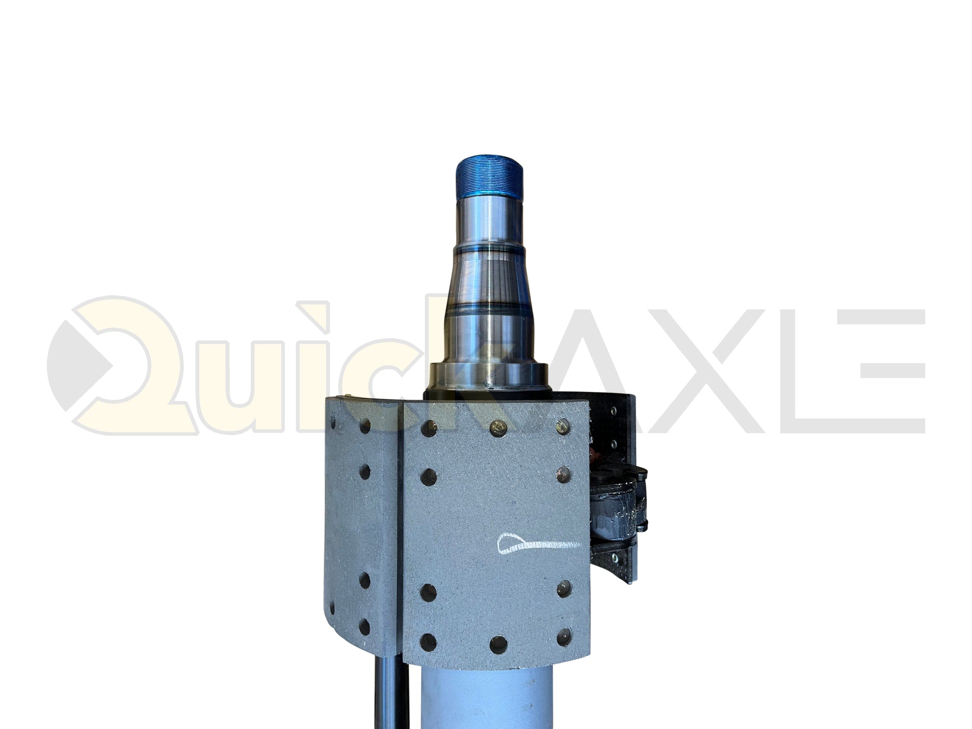 Drum Brake Axle, 77.5 Axle Track, 12.25"x7.5" Brakes, 23k Beam, Straight With 5 in Dia and N Spindle