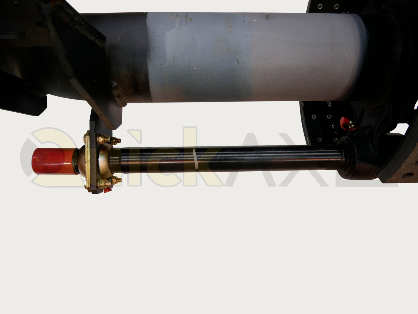 Drum Brake Axle, 71.5 Axle Track, 16.5"x7.0" Brakes, 22.5k Beam, 6.25" Bent Tube With 5 in Dia and P Spindle