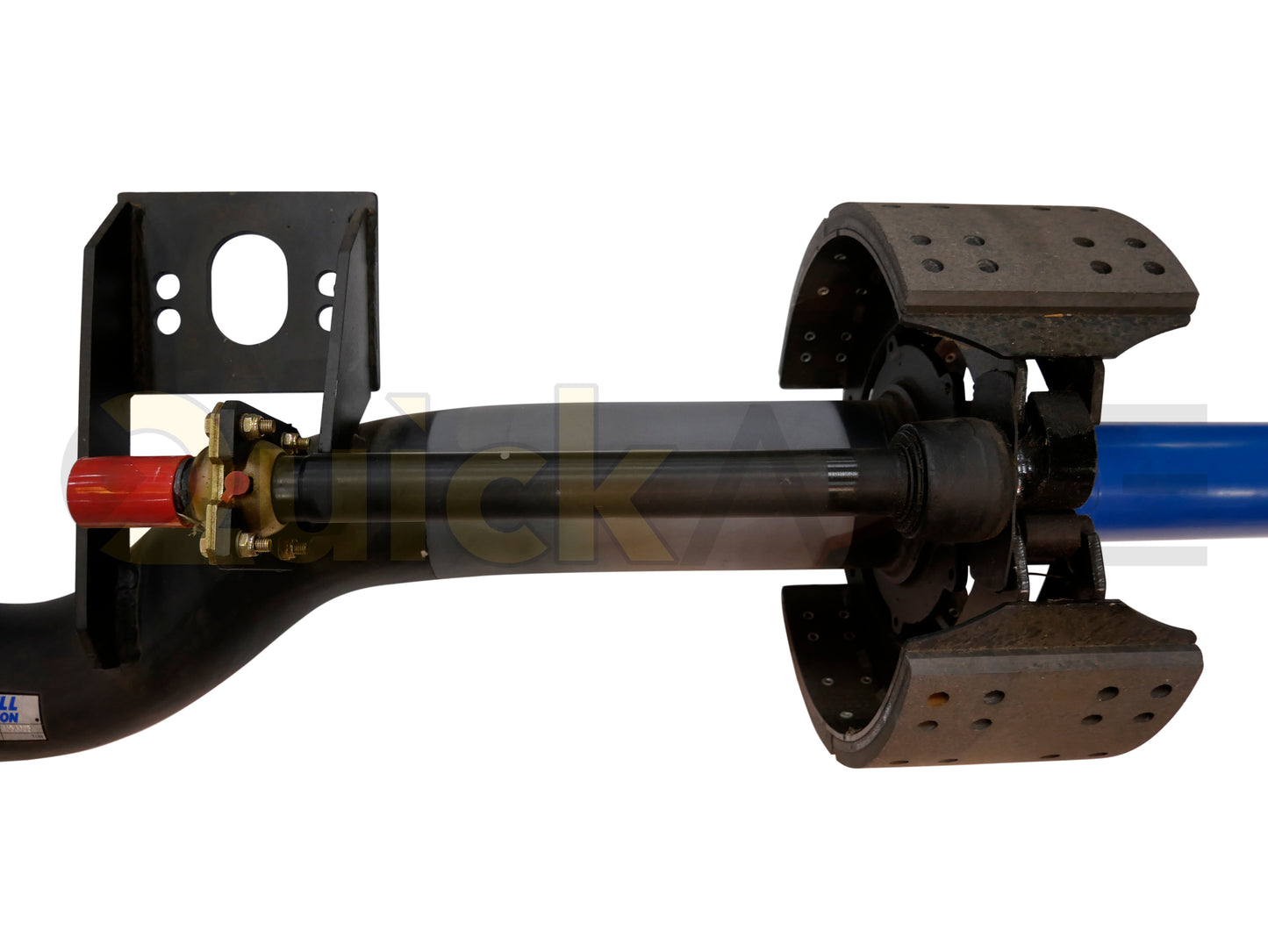 Drum Brake Axle, 71.5 Axle Track, 16.5"x7.0" Brakes, 22.5k Beam, 6.25" Bent Tube With 5 in Dia and P Spindle