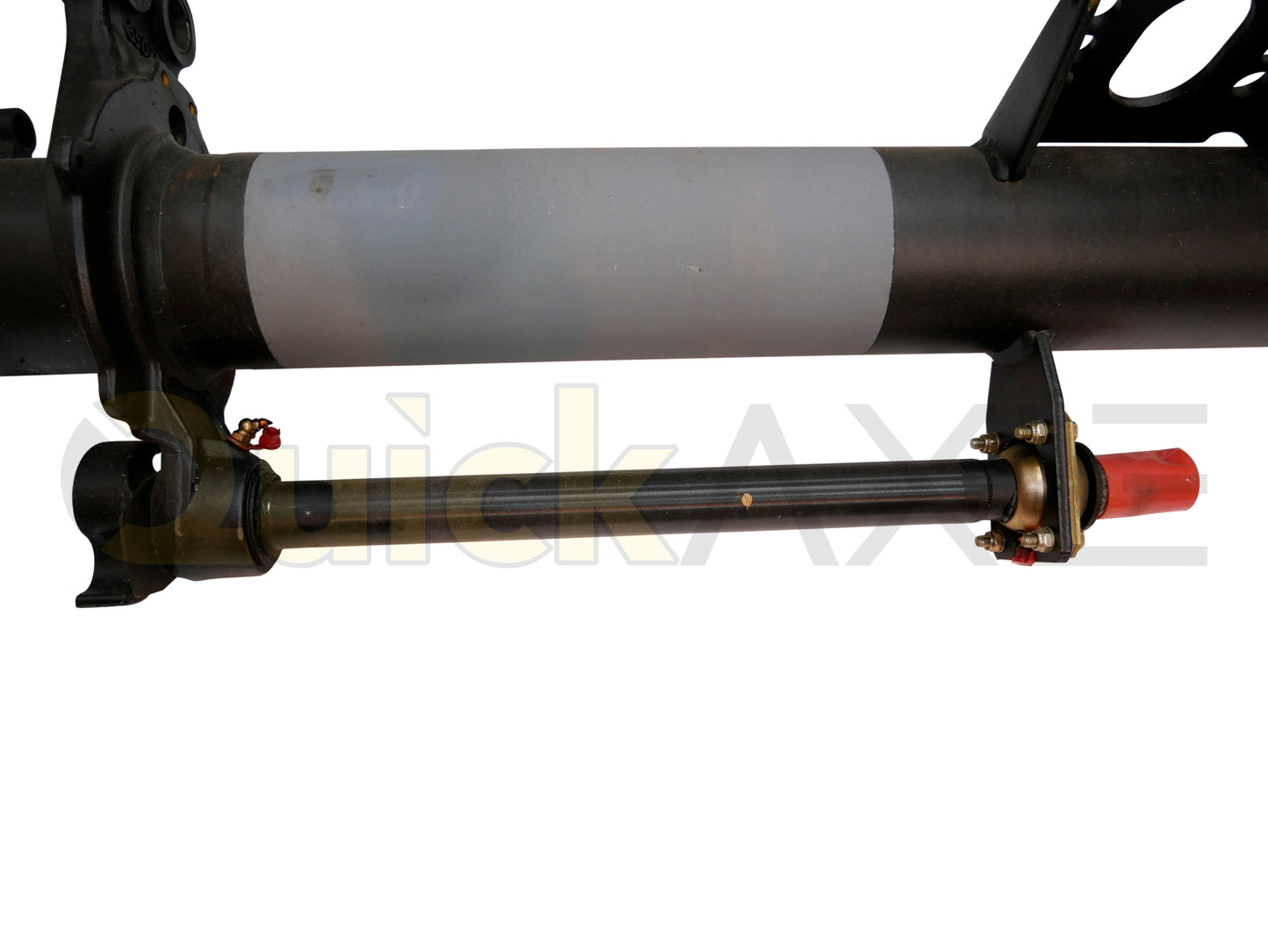 Drum Brake Axle, 77.5 Axle Track, 16.5"x7.0" Brakes, 23k Beam, Straight With 5 in Dia and N Spindle