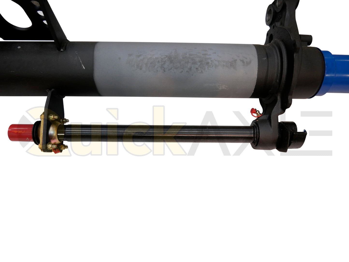 Drum Brake Axle, 71.5 Axle Track, 16.5"x7.0" Brakes, 23k Beam, Straight With 5 in Dia and P Spindle