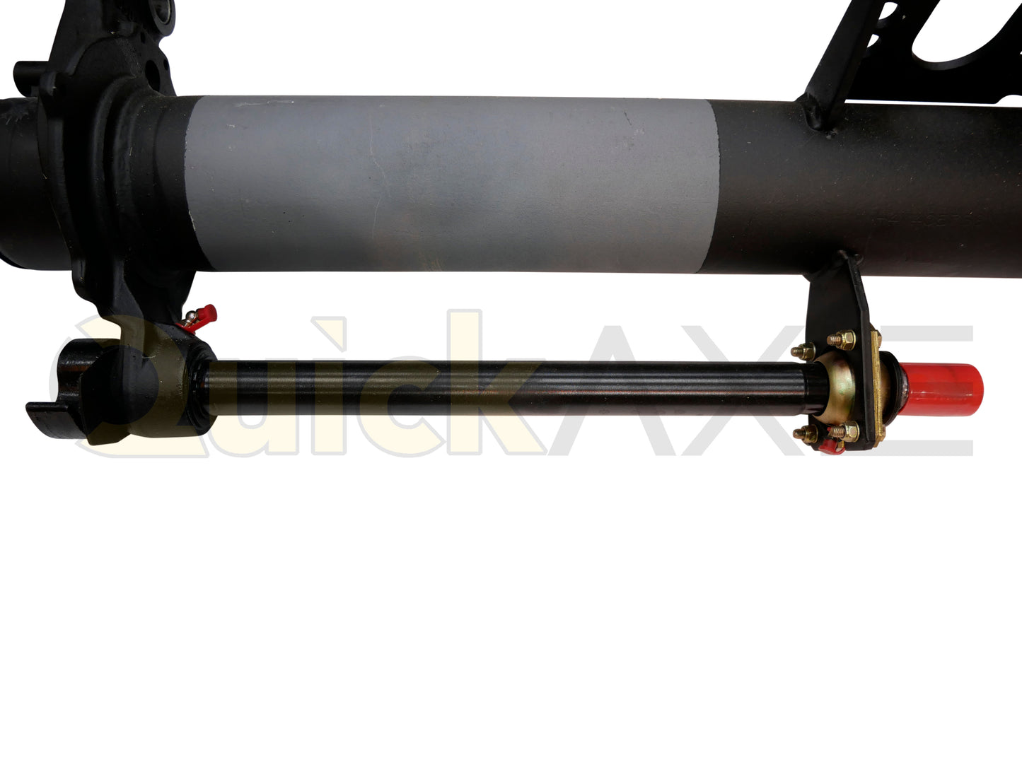 Drum Brake Axle, 71.5 Axle Track, 16.5"x7.0" Brakes, 23k Beam, Straight With 5 in Dia and P Spindle
