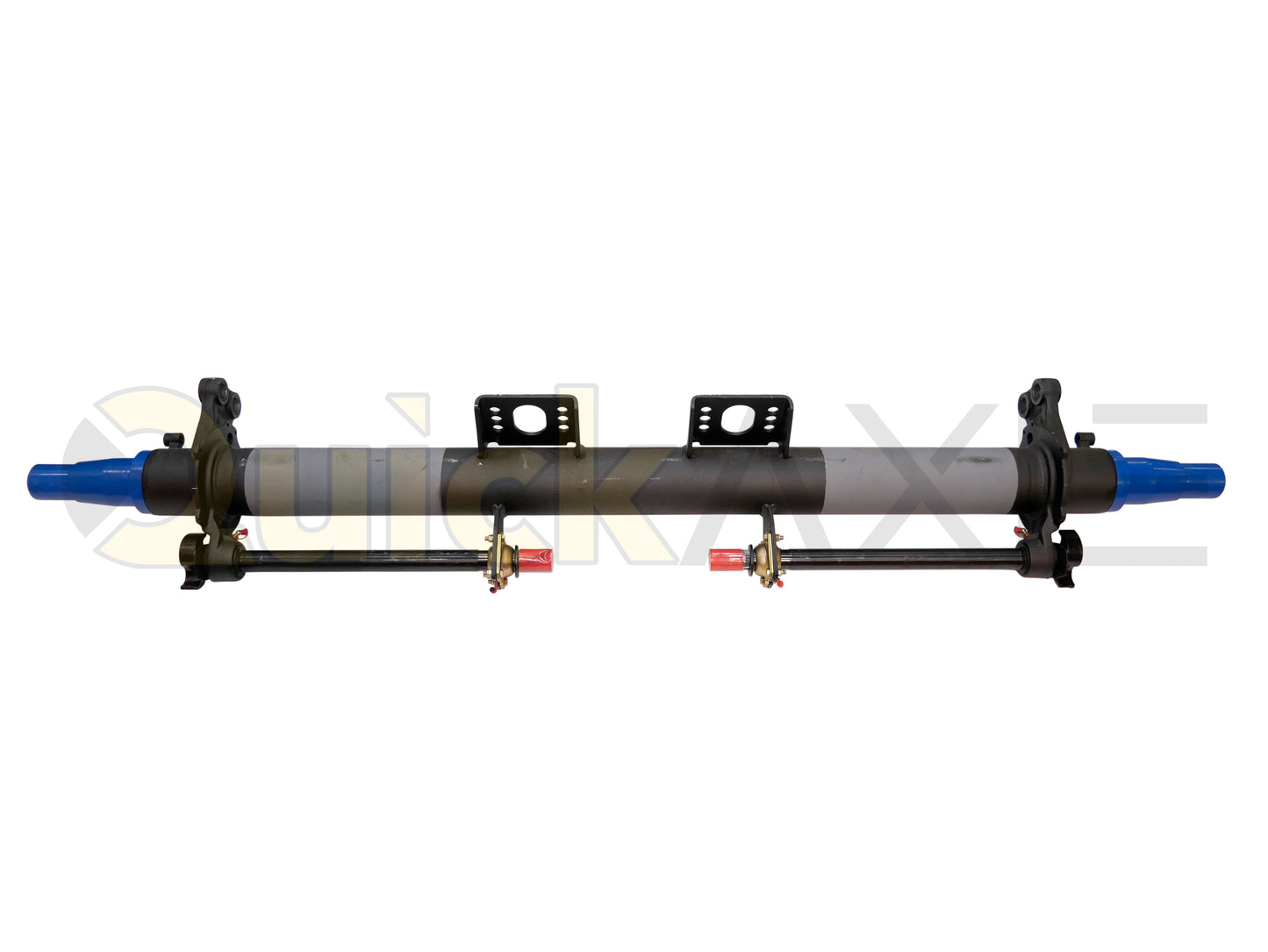 Drum Brake Axle, 77.5 Axle Track, 16.5"x7.0" Brakes, 25k Beam, Straight With 5 in Dia and N Spindle