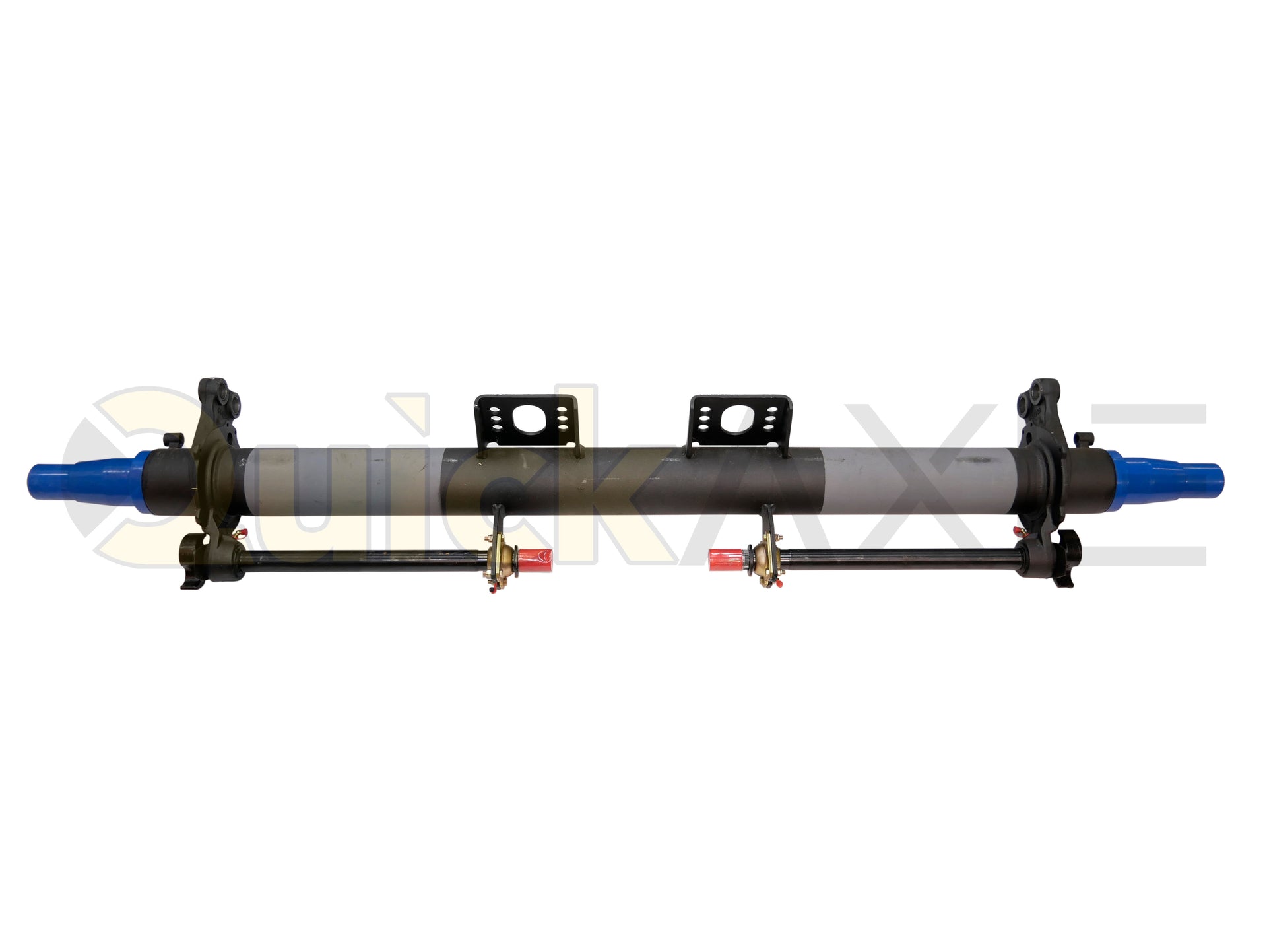 Drum Brake Axle, 77.5 Axle Track, 16.5"x7.0" Brakes, 25k Beam, Straight With 5 in Dia and N Spindle