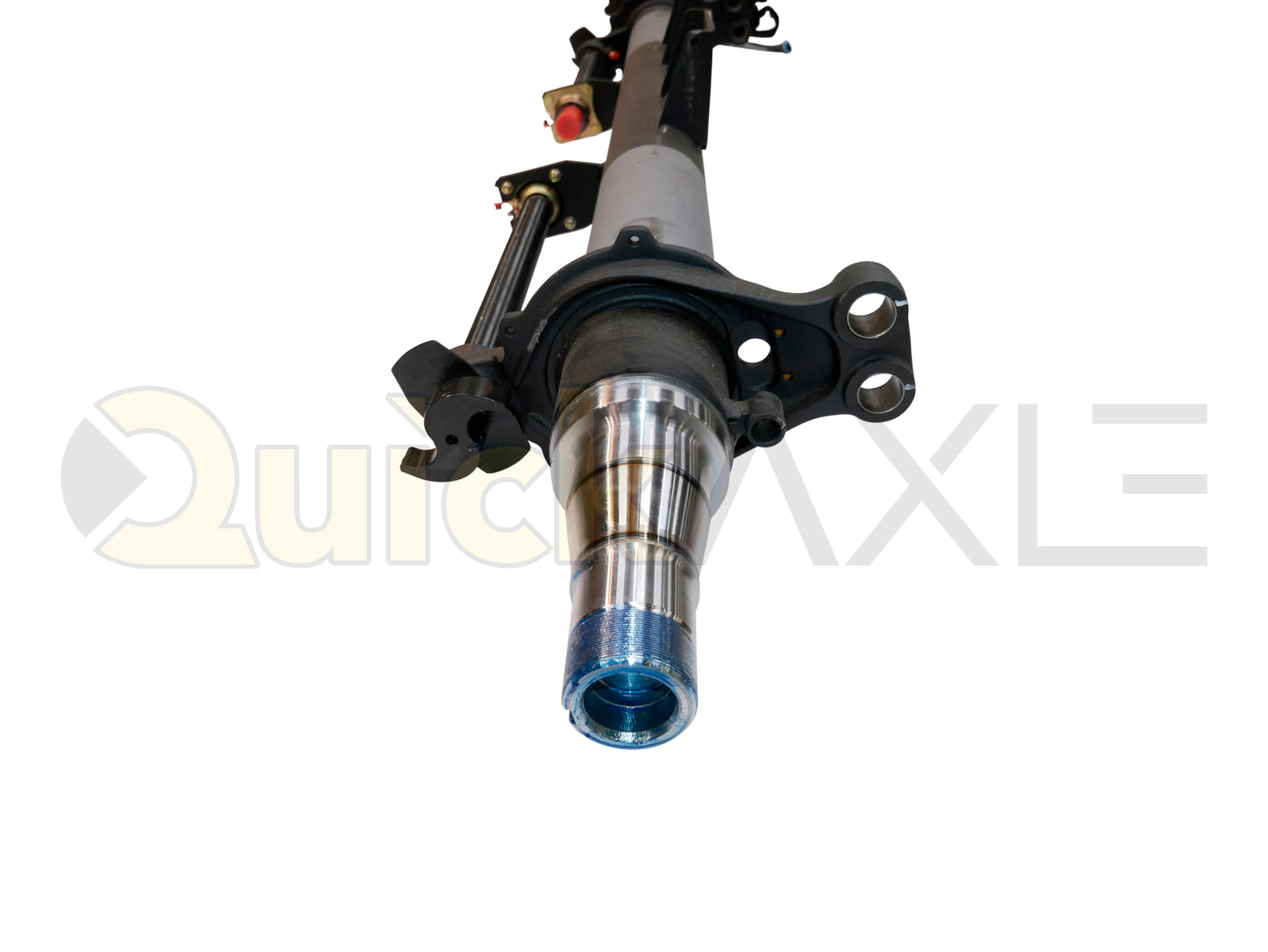 Drum Brake Axle, 77.5 Axle Track, 16.5"x7.0" Brakes, 25k Beam, Straight With 5 in Dia and N Spindle