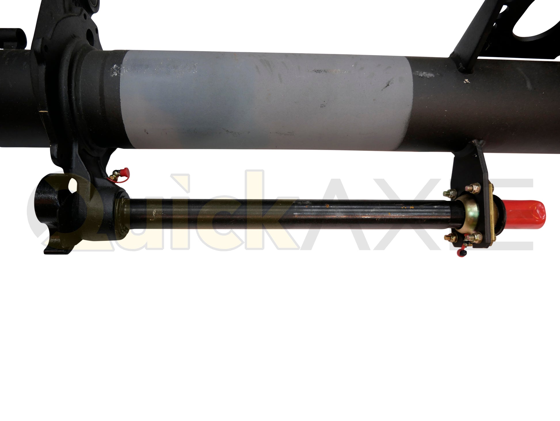 Drum Brake Axle, 77.5 Axle Track, 16.5"x7.0" Brakes, 25k Beam, Straight With 5 in Dia and N Spindle