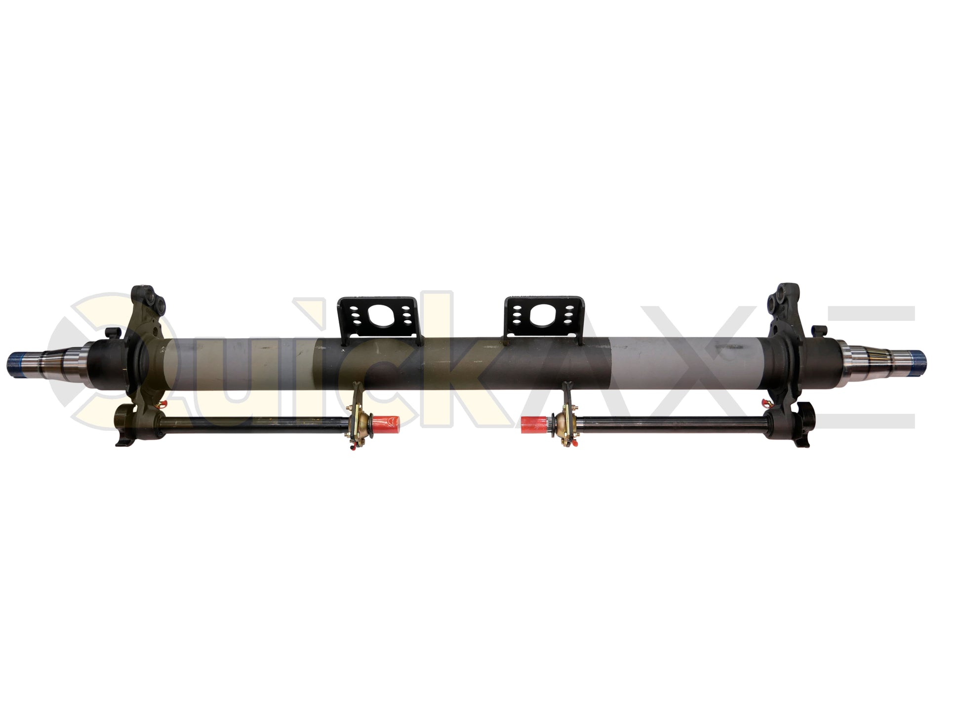Drum Brake Axle, 77.5 Axle Track, 16.5"x7.0" Brakes, 25k Beam, Straight With 5 in Dia and N Spindle
