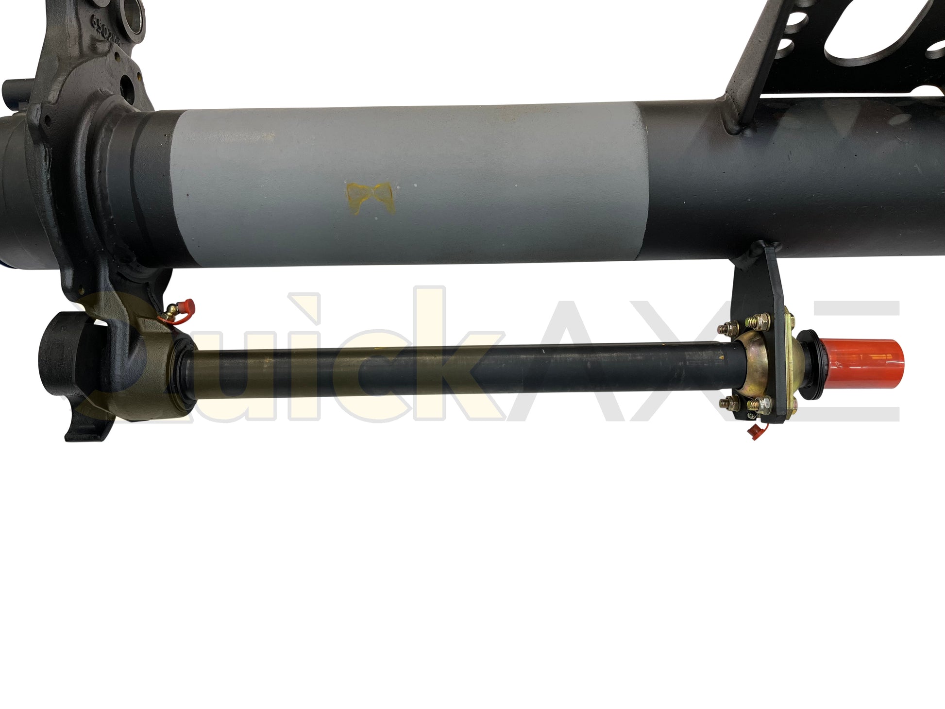 Drum Brake Axle, 71.5 Axle Track, 16.5"x7.0" Brakes, 25k Beam, Straight With 5 in Dia and P Spindle