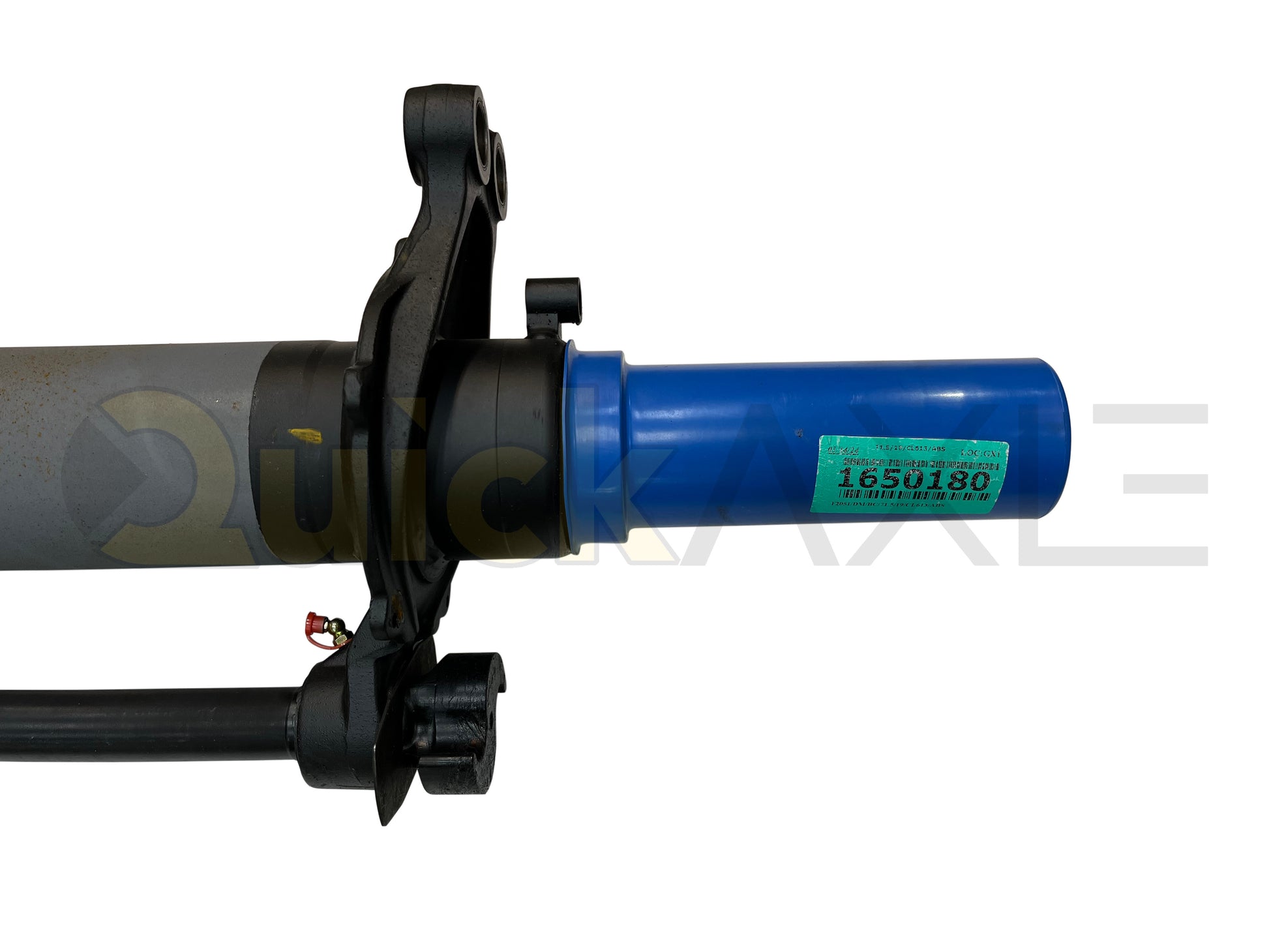 Drum Brake Axle, 71.5 Axle Track, 16.5"x7.0" Brakes, 25k Beam, Straight With 5 in Dia and P Spindle
