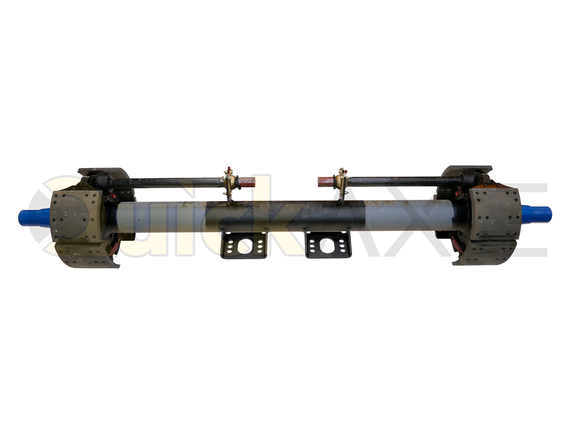 Drum Brake Axle, 75.5 Axle Track, 16.5"x7.0" Brakes, 23k Beam, Straight With 5 in Dia and N Spindle