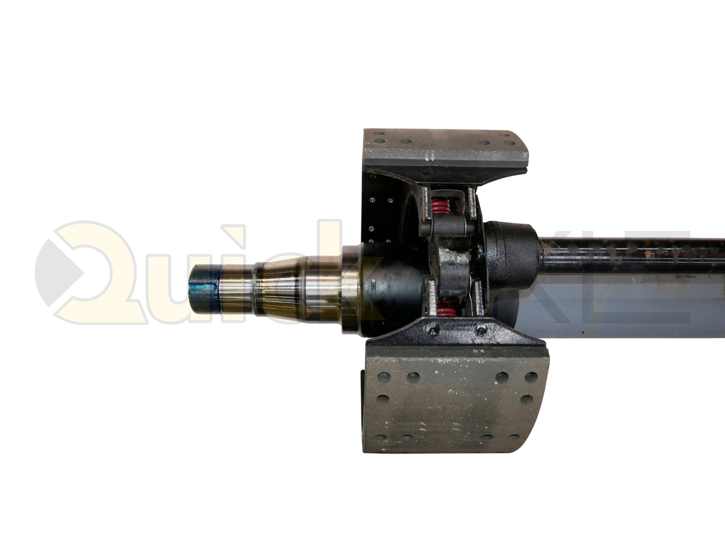 Drum Brake Axle, 75.5 Axle Track, 16.5"x7.0" Brakes, 23k Beam, Straight With 5 in Dia and N Spindle
