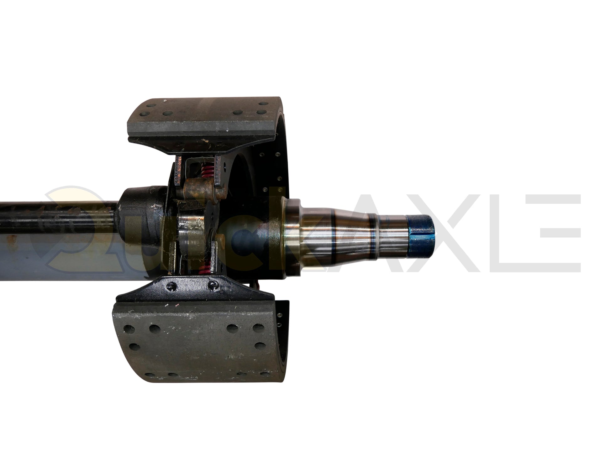 Drum Brake Axle, 75.5 Axle Track, 16.5"x7.0" Brakes, 23k Beam, Straight With 5 in Dia and N Spindle