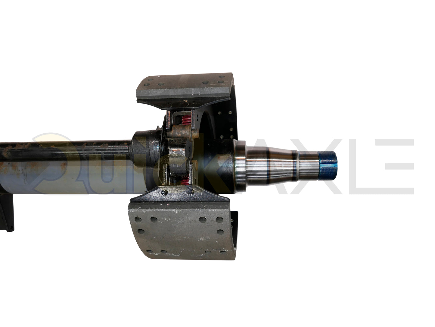 Drum Brake Axle, 75.5 Axle Track, 16.5"x7.0" Brakes, 23k Beam, Straight With 5 in Dia and N Spindle