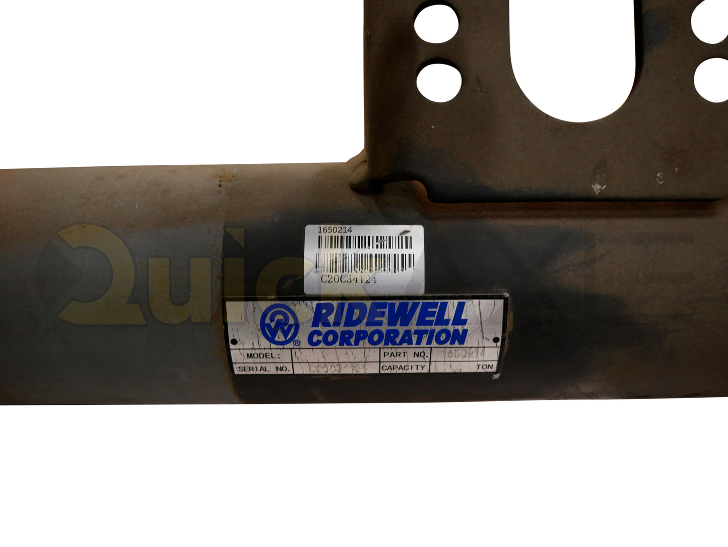 Drum Brake Axle, 75.5 Axle Track, 16.5"x7.0" Brakes, 23k Beam, Straight With 5 in Dia and N Spindle