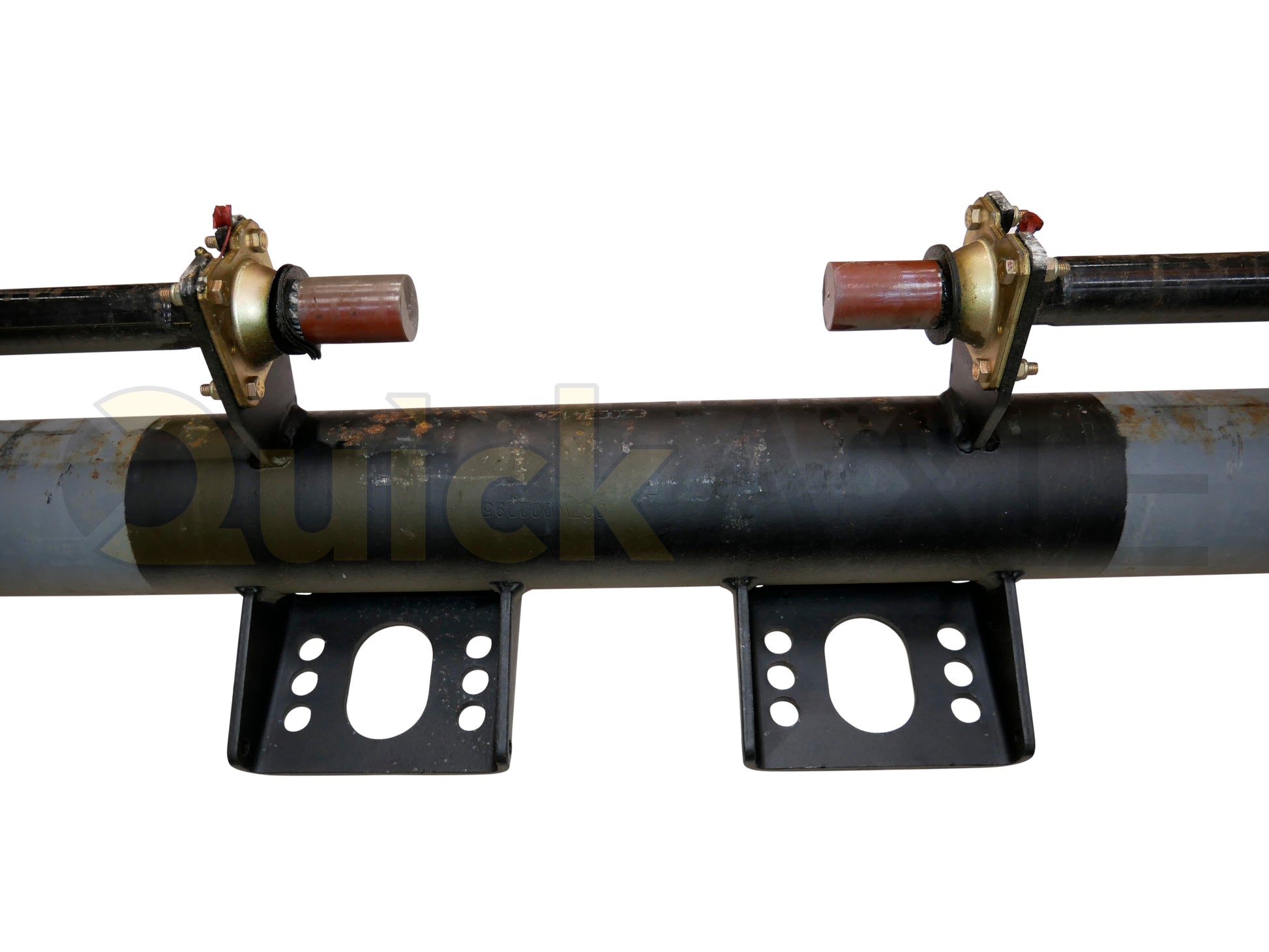 Drum Brake Axle, 75.5 Axle Track, 16.5"x7.0" Brakes, 23k Beam, Straight With 5 in Dia and N Spindle