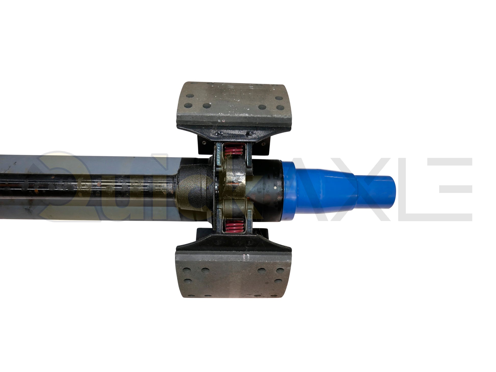 Drum Brake Axle, 75.5 Axle Track, 16.5"x7.0" Brakes, 23k Beam, Straight With 5 in Dia and N Spindle