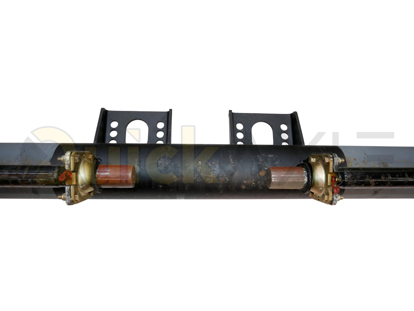 Drum Brake Axle, 75.5 Axle Track, 16.5"x7.0" Brakes, 23k Beam, Straight With 5 in Dia and N Spindle