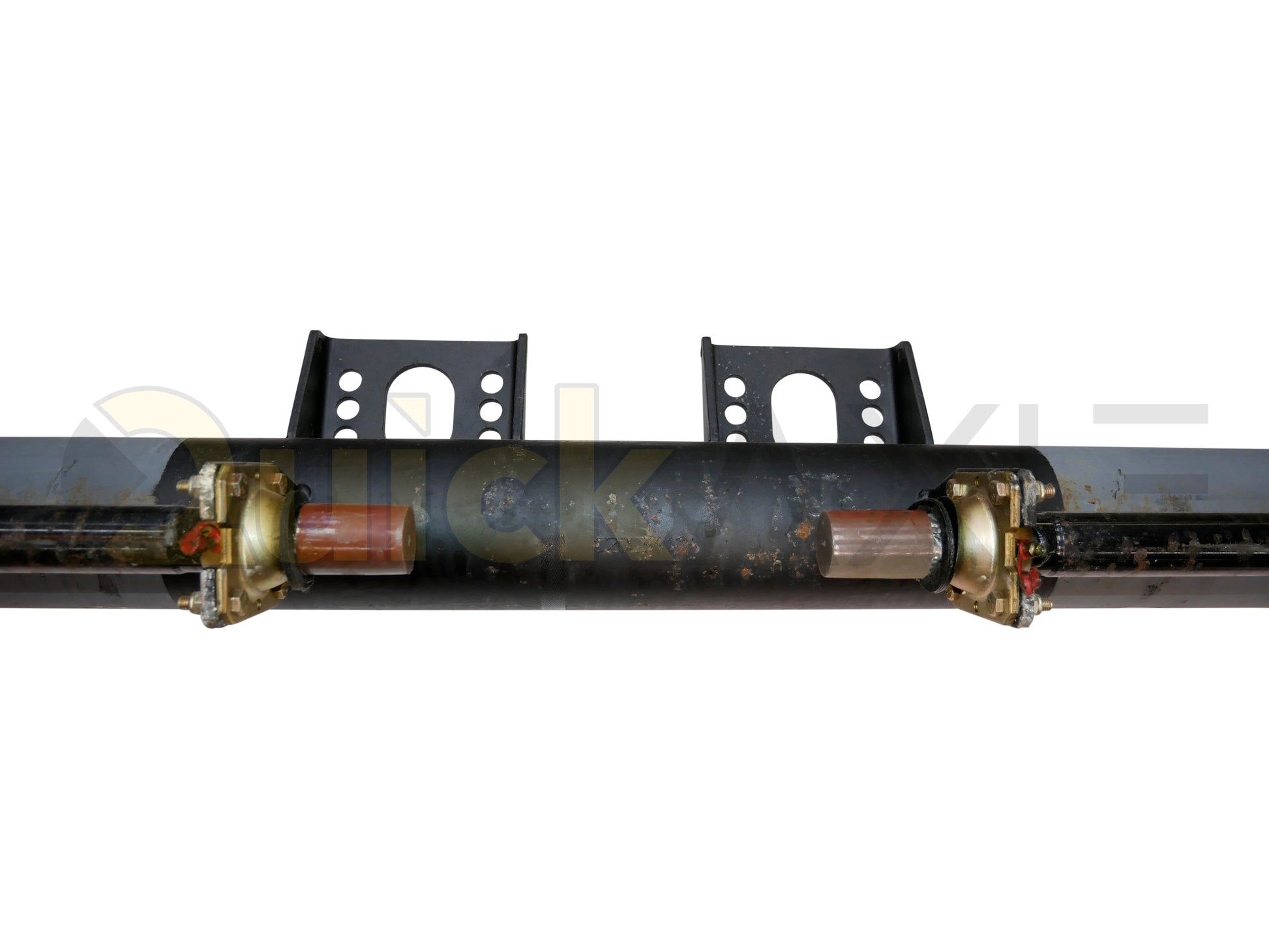 Drum Brake Axle, 75.5 Axle Track, 16.5"x7.0" Brakes, 23k Beam, Straight With 5 in Dia and N Spindle
