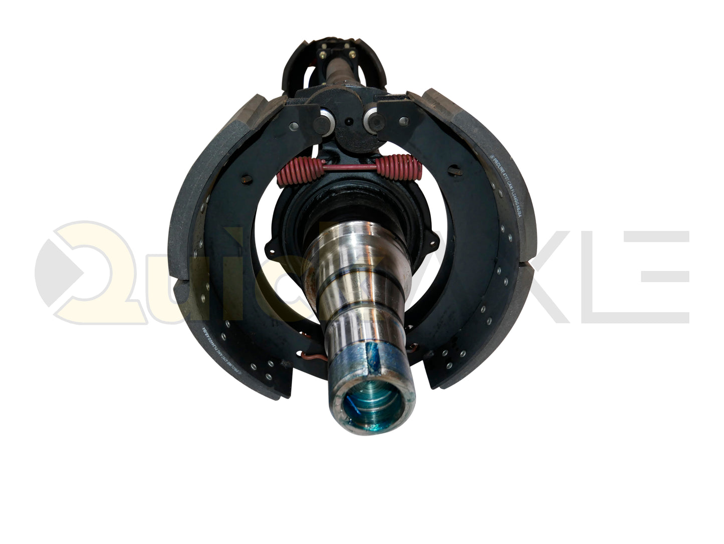 Drum Brake Axle, 77.5 Axle Track, 16.5"x7.0" Brakes, 25k Beam, Straight With 5 in Dia and N Spindle