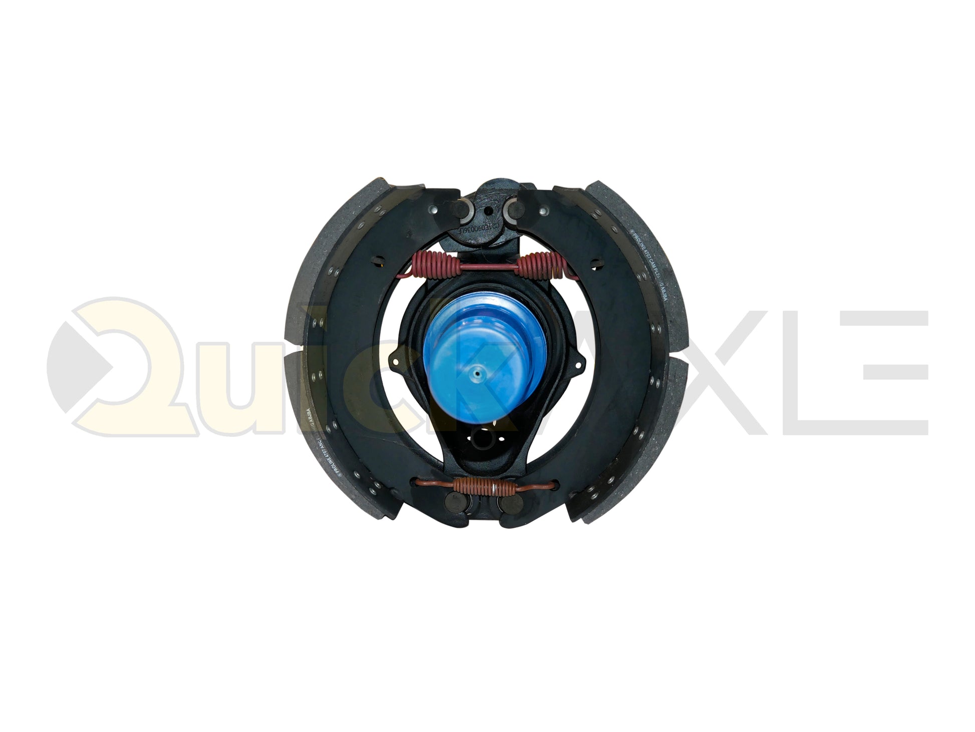 Drum Brake Axle, 77.5 Axle Track, 16.5"x7.0" Brakes, 25k Beam, Straight With 5 in Dia and N Spindle
