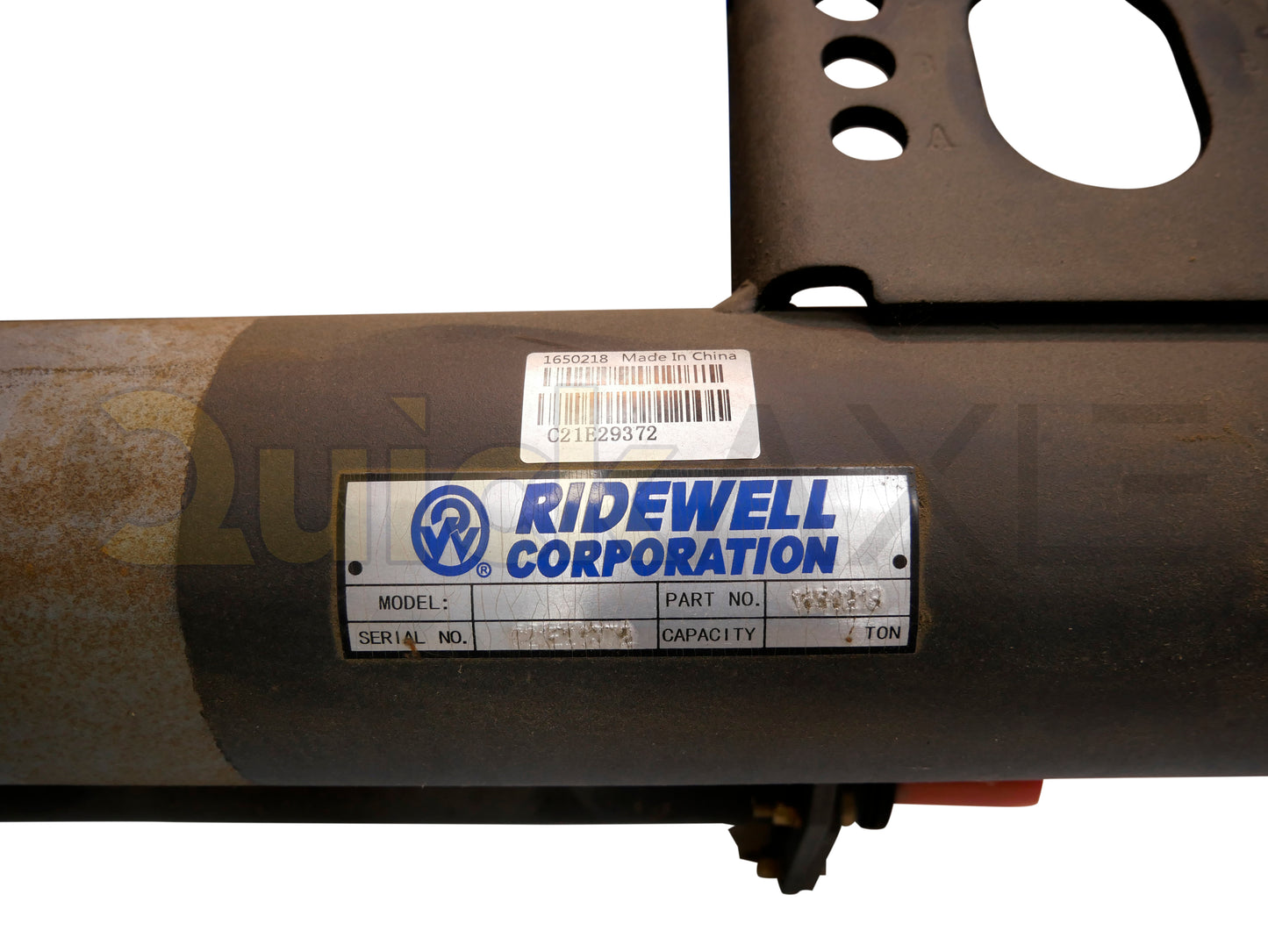 Drum Brake Axle, 77.5 Axle Track, 16.5"x7.0" Brakes, 25k Beam, Straight With 5 in Dia and N Spindle