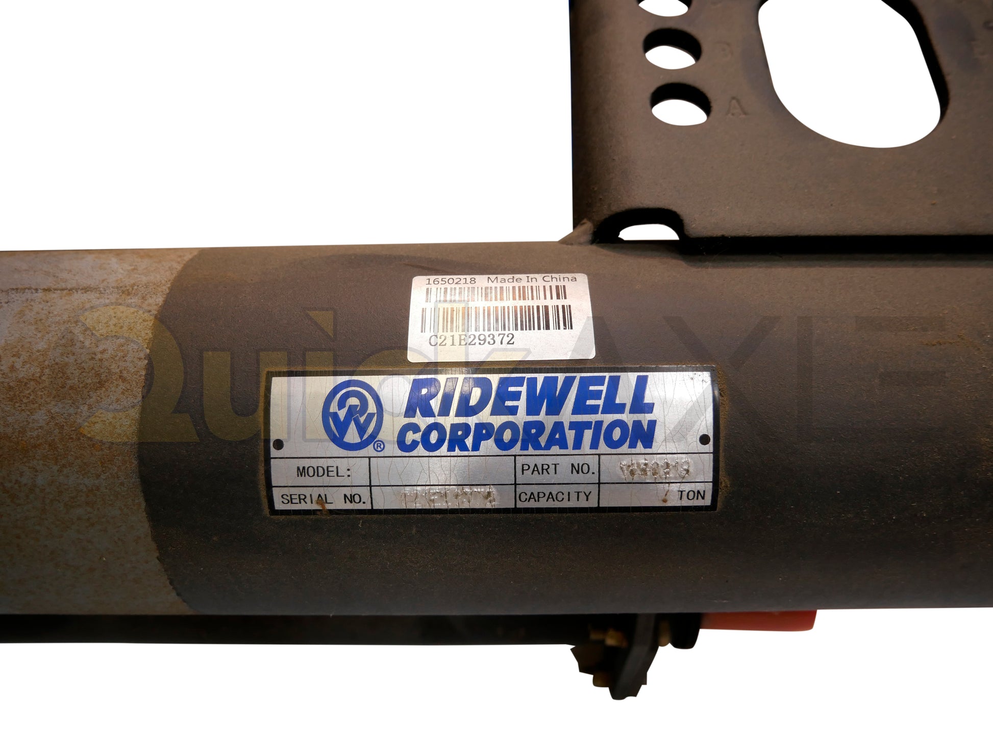 Drum Brake Axle, 77.5 Axle Track, 16.5"x7.0" Brakes, 25k Beam, Straight With 5 in Dia and N Spindle