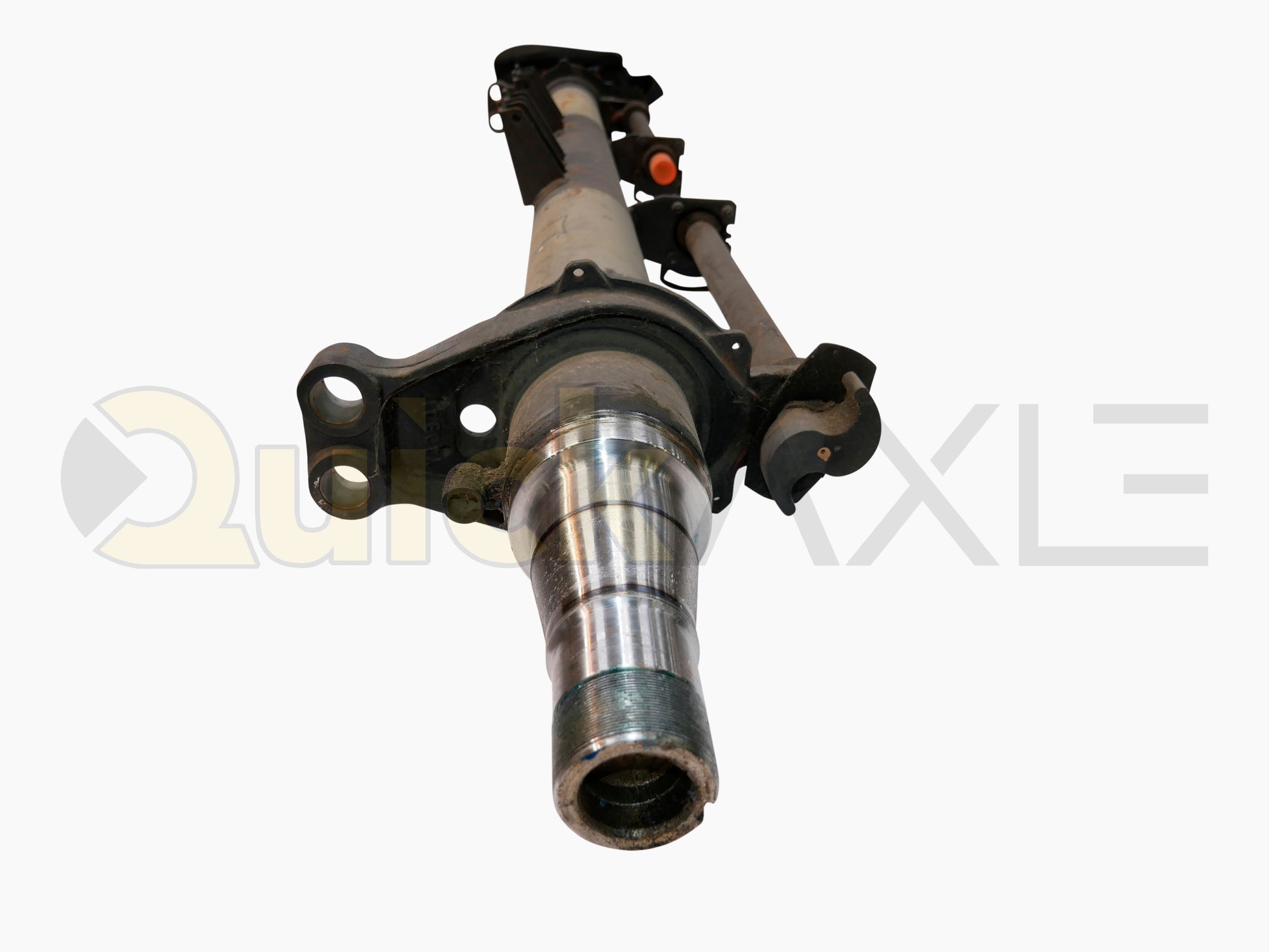 Drum Brake Axle, 83 Axle Track, 16.5"x7.0" Brakes, 25k Beam, Straight With 5 in Dia and N Spindle