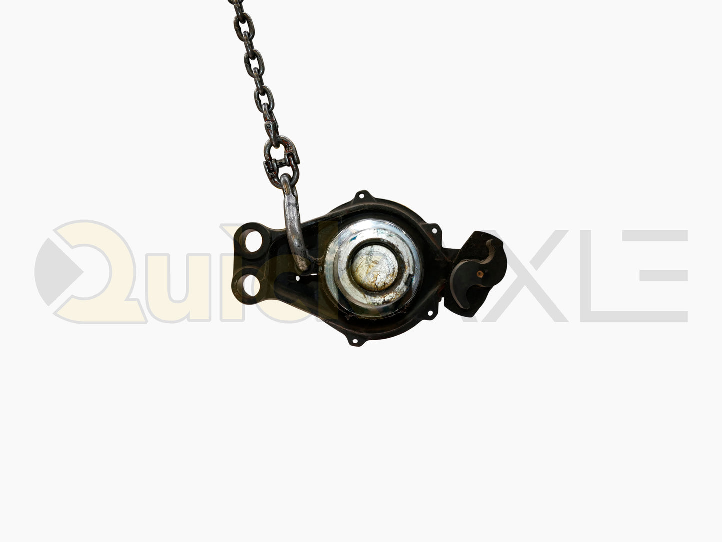 Drum Brake Axle, 83 Axle Track, 16.5"x7.0" Brakes, 25k Beam, Straight With 5 in Dia and N Spindle