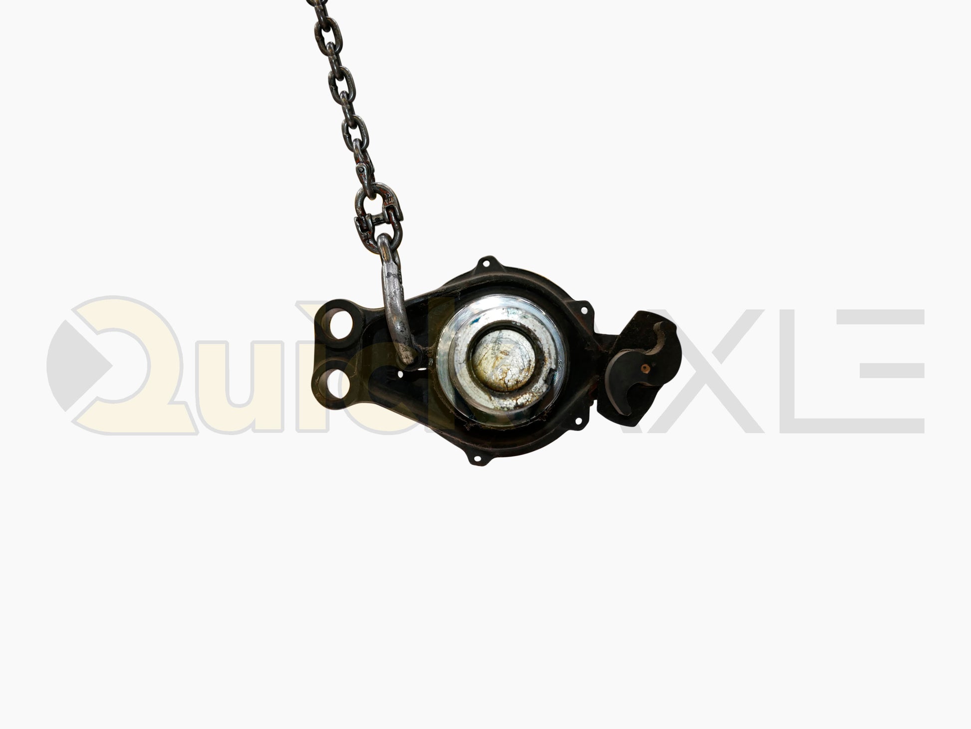 Drum Brake Axle, 83 Axle Track, 16.5"x7.0" Brakes, 25k Beam, Straight With 5 in Dia and N Spindle