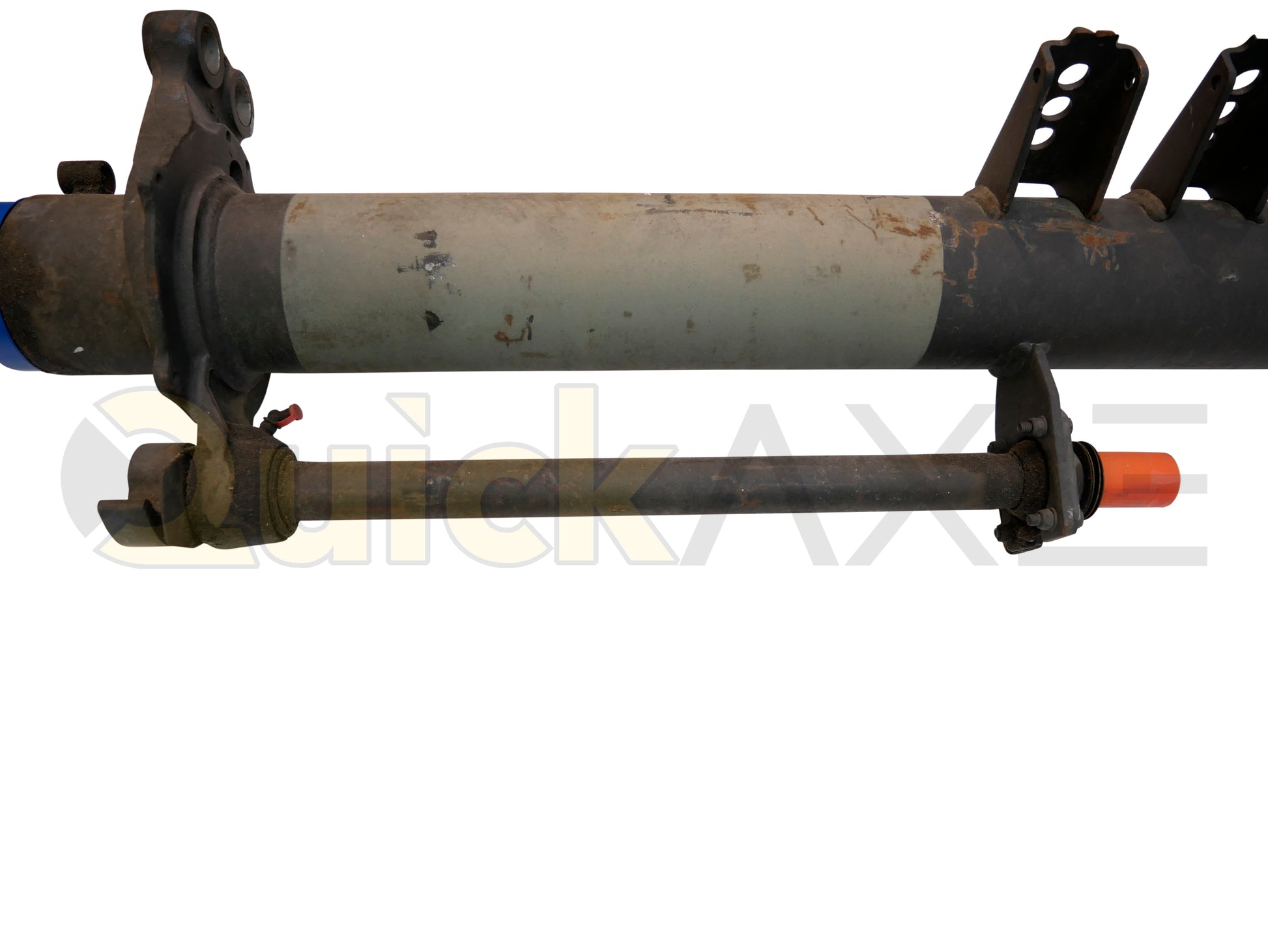 Drum Brake Axle, 83 Axle Track, 16.5"x7.0" Brakes, 25k Beam, Straight With 5 in Dia and N Spindle