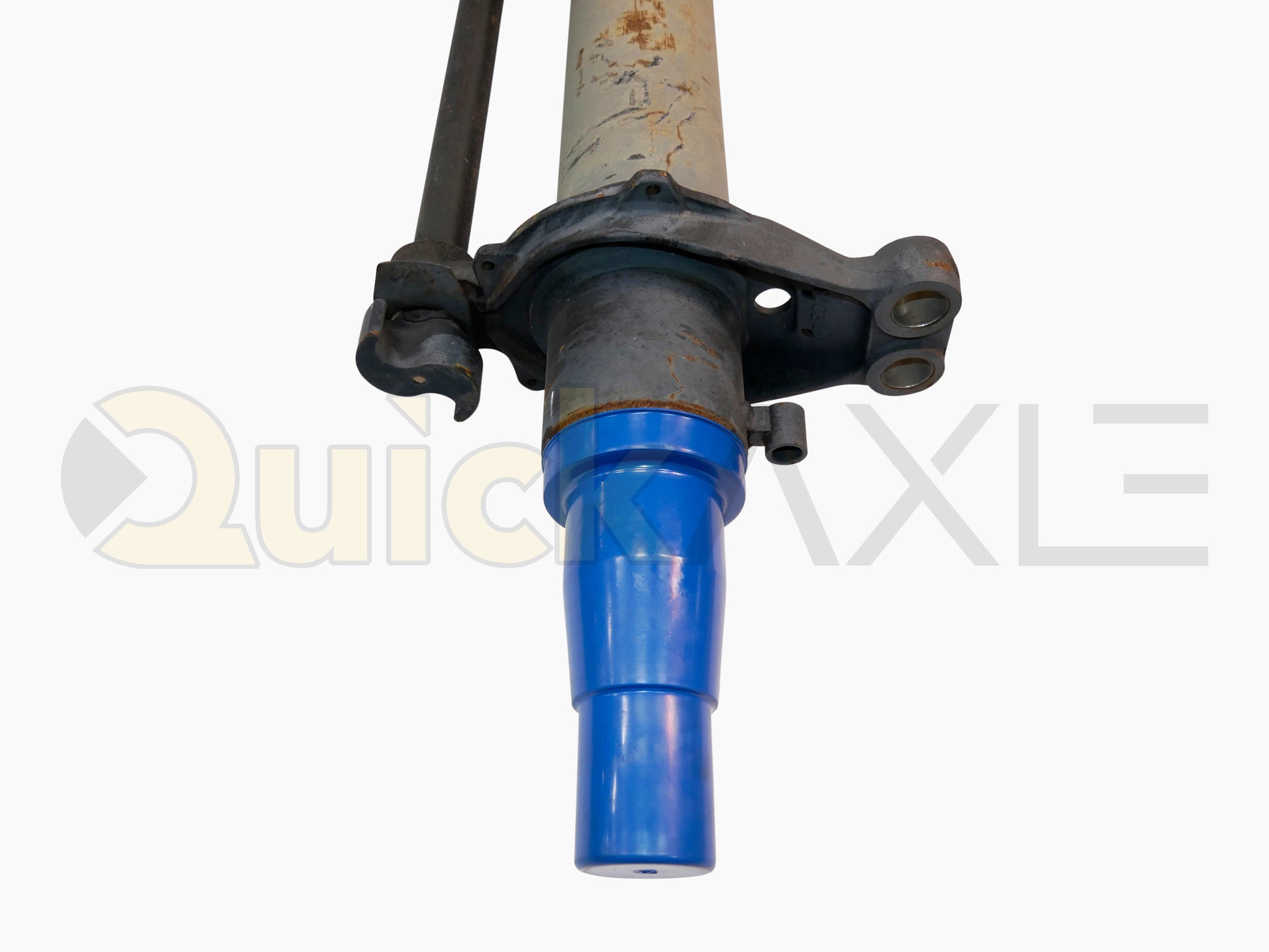 Drum Brake Axle, 83 Axle Track, 16.5"x7.0" Brakes, 25k Beam, Straight With 5 in Dia and N Spindle