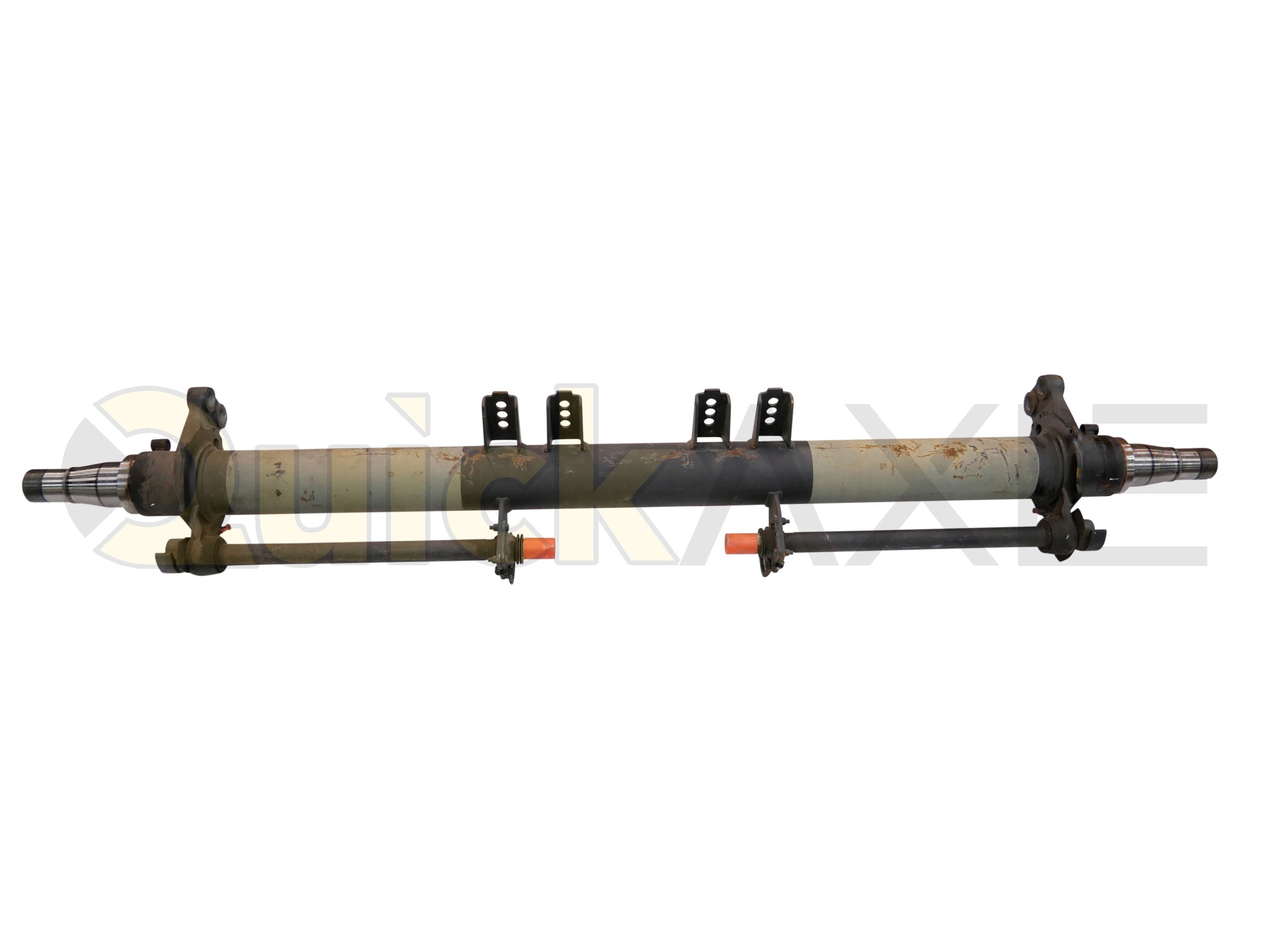 Drum Brake Axle, 83 Axle Track, 16.5"x7.0" Brakes, 25k Beam, Straight With 5 in Dia and N Spindle