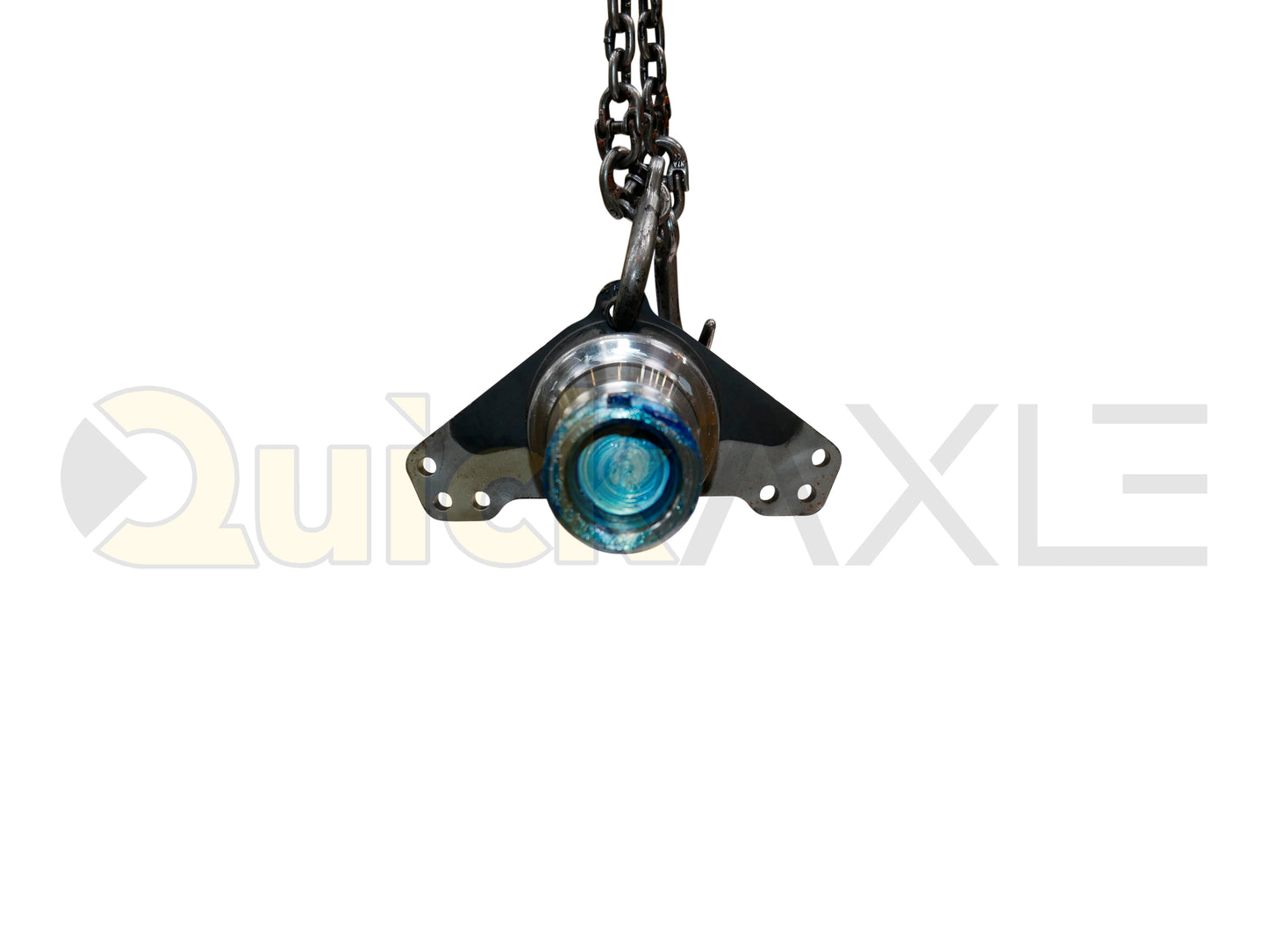 Air Disc Brake Axle, 71.5 Axle Track, PAN17 Mounting Pattern Brake Flange, 23k Beam, Straight With 5 in Dia and N Spindle