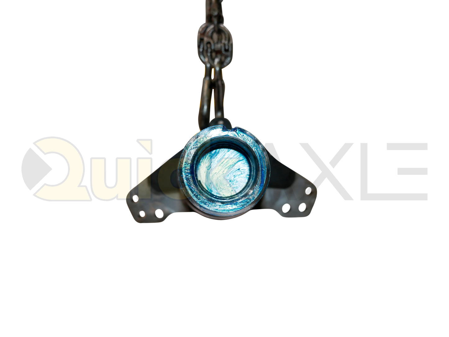 Air Disc Brake Axle, 77.5 Axle Track, PAN17 Mounting Pattern Brake Flange, 23k Beam, Straight With 5 in Dia and N Spindle