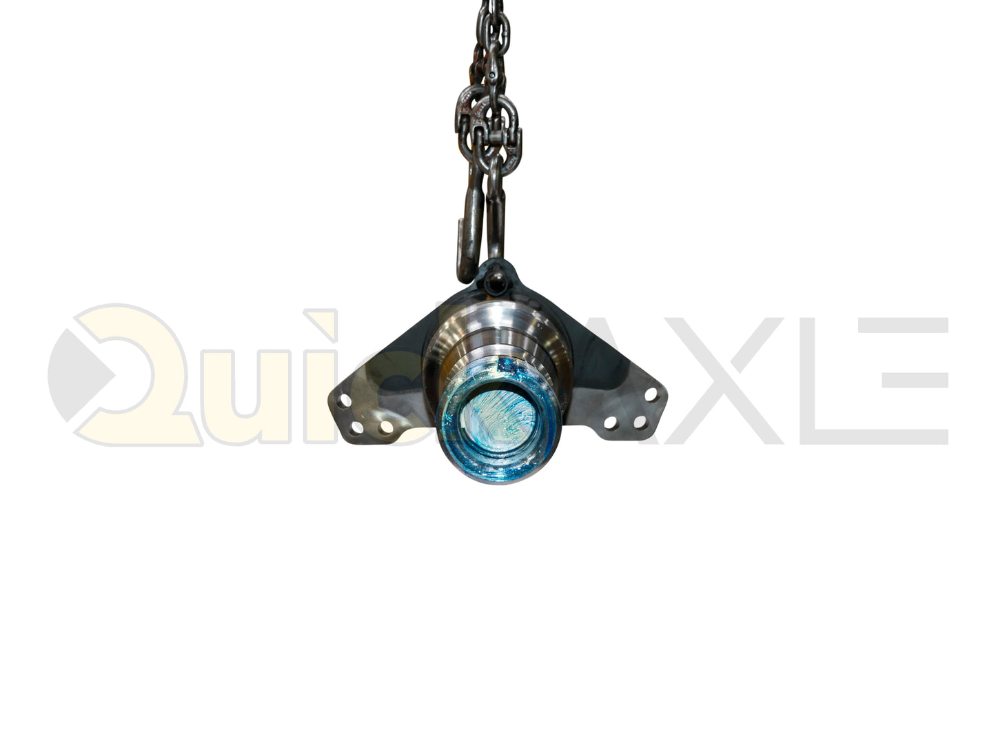 Air Disc Brake Axle, 77.5 Axle Track, PAN17 Mounting Pattern Brake Flange, 23k Beam, Straight With 5 in Dia and N Spindle