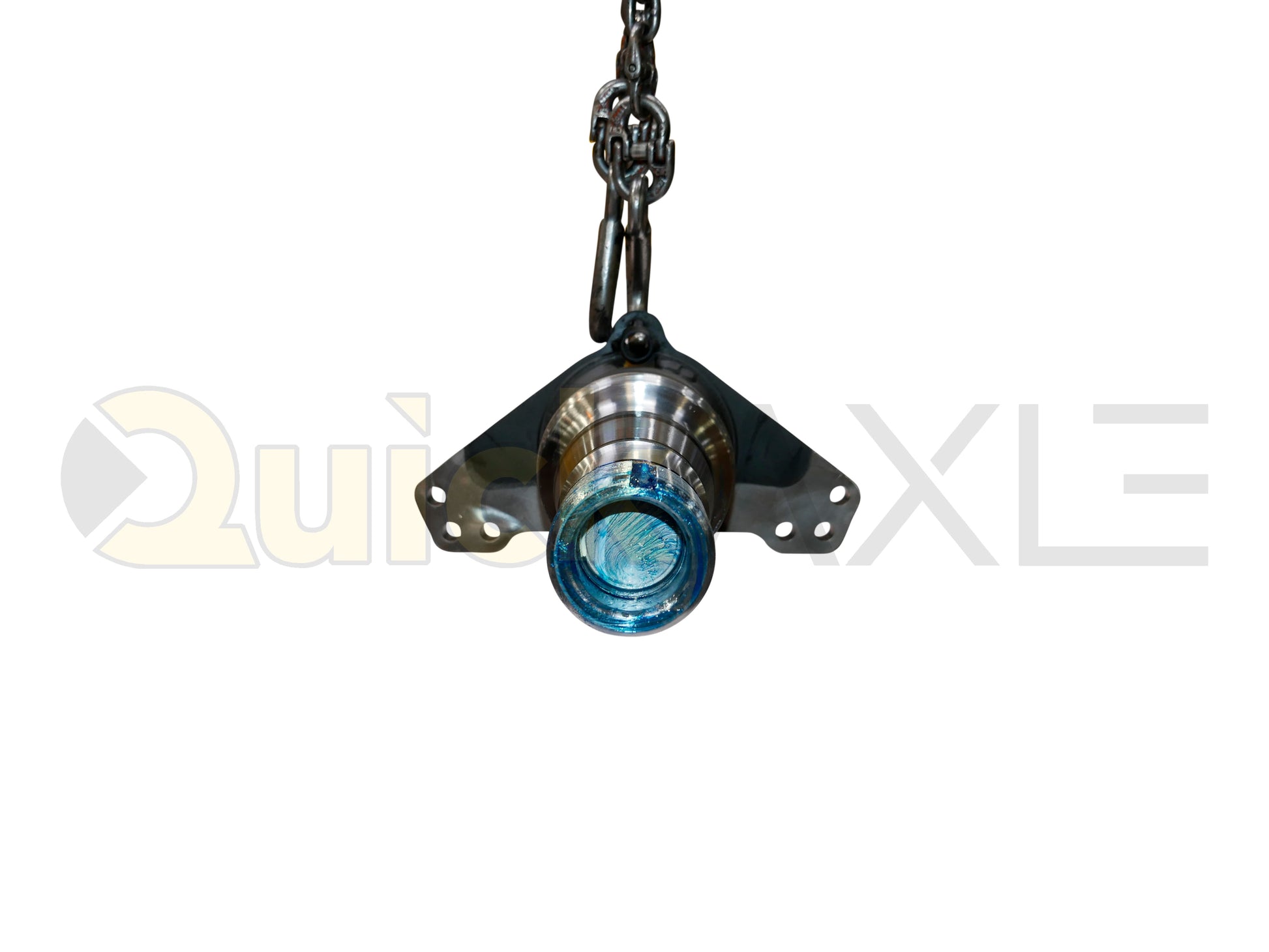 Air Disc Brake Axle, 77.5 Axle Track, PAN17 Mounting Pattern Brake Flange, 23k Beam, Straight With 5 in Dia and N Spindle