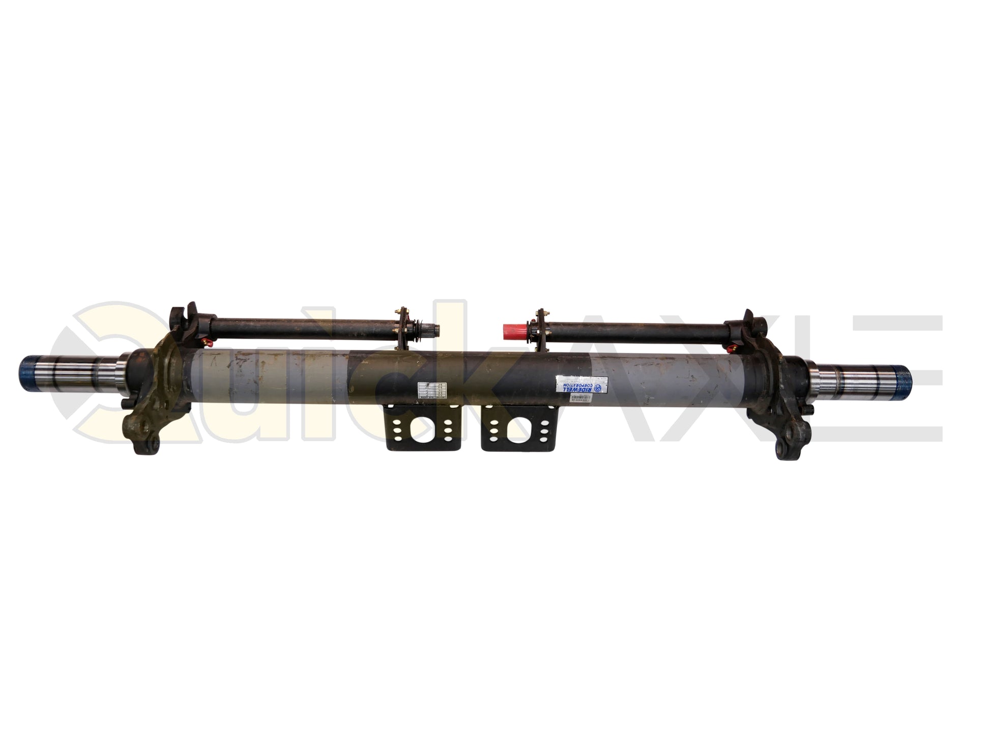 Drum Brake Axle, 71.5 Axle Track, 16.5"x7.0" Brakes, 23k Beam, Straight With 5 in Dia and P Spindle