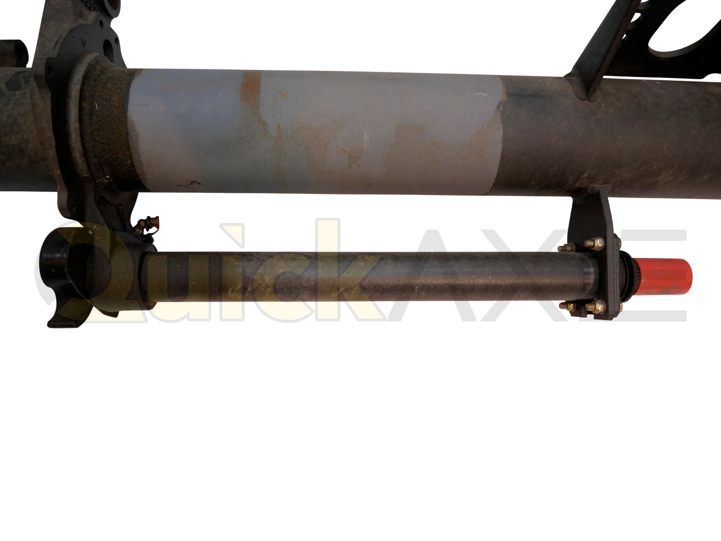 Drum Brake Axle, 77.5 Axle Track, 16.5"x7.0" Brakes, 23k Beam, Straight With 5 in Dia and N Spindle
