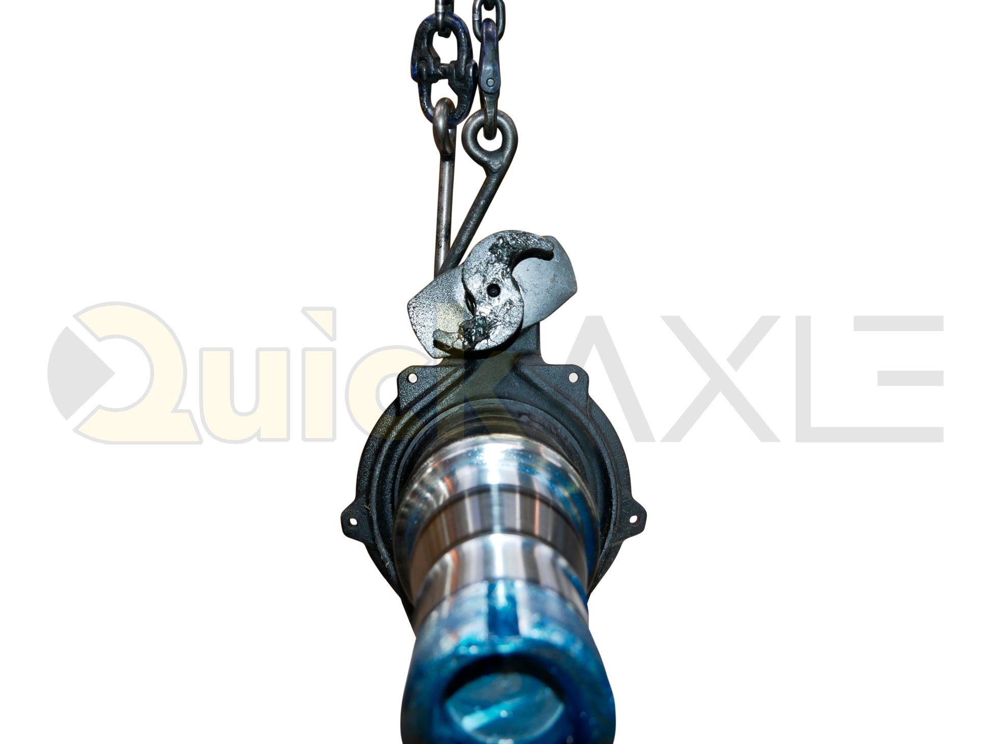 Drum Brake Axle, 77.5 Axle Track, 16.5"x7.0" Brakes, 25k Beam, Straight With 5 in Dia and N Spindle