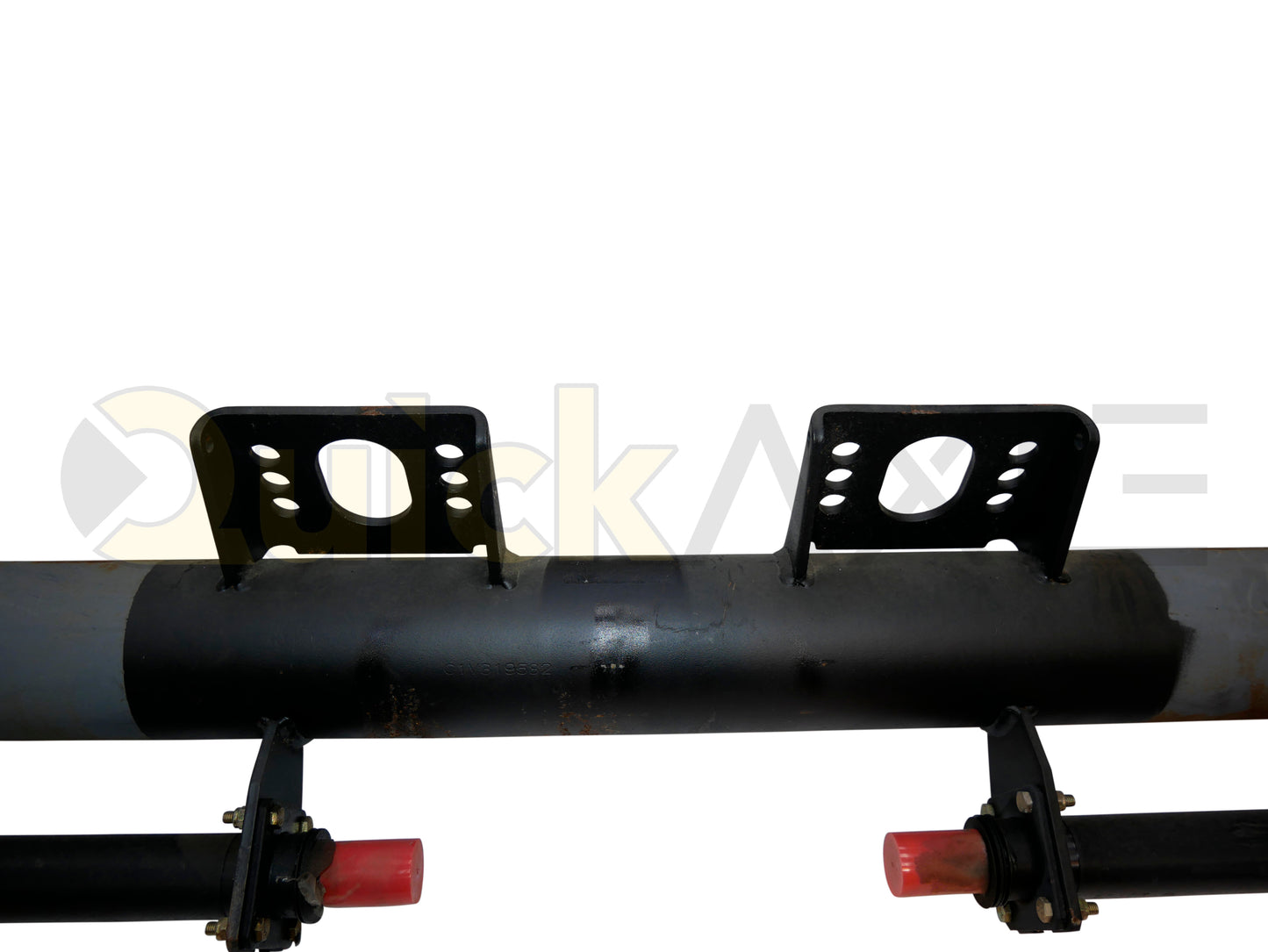 Drum Brake Axle, 77.5 Axle Track, 16.5"x7.0" Brakes, 25k Beam, Straight With 5 in Dia and N Spindle