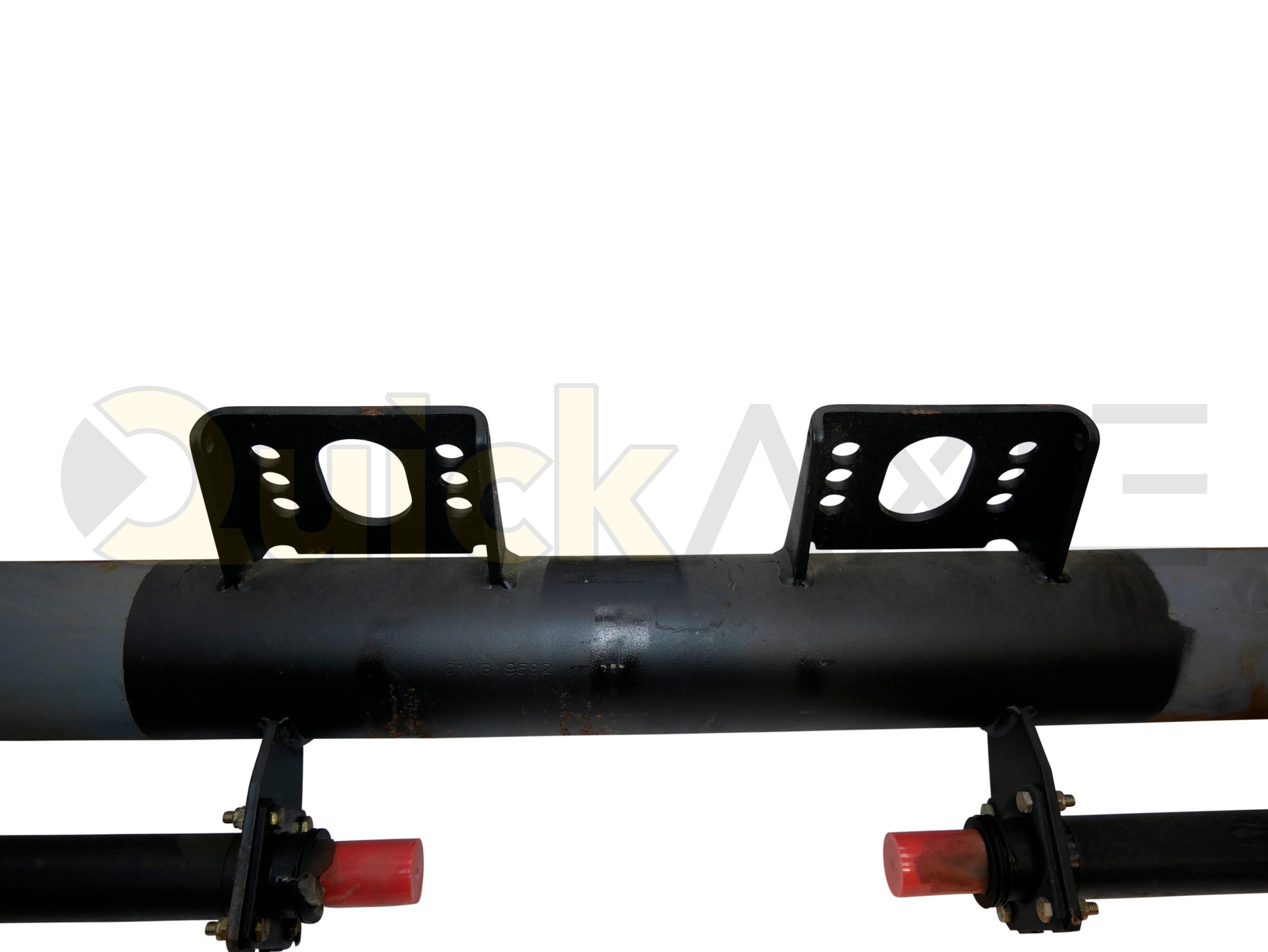 Drum Brake Axle, 77.5 Axle Track, 16.5"x7.0" Brakes, 25k Beam, Straight With 5 in Dia and N Spindle