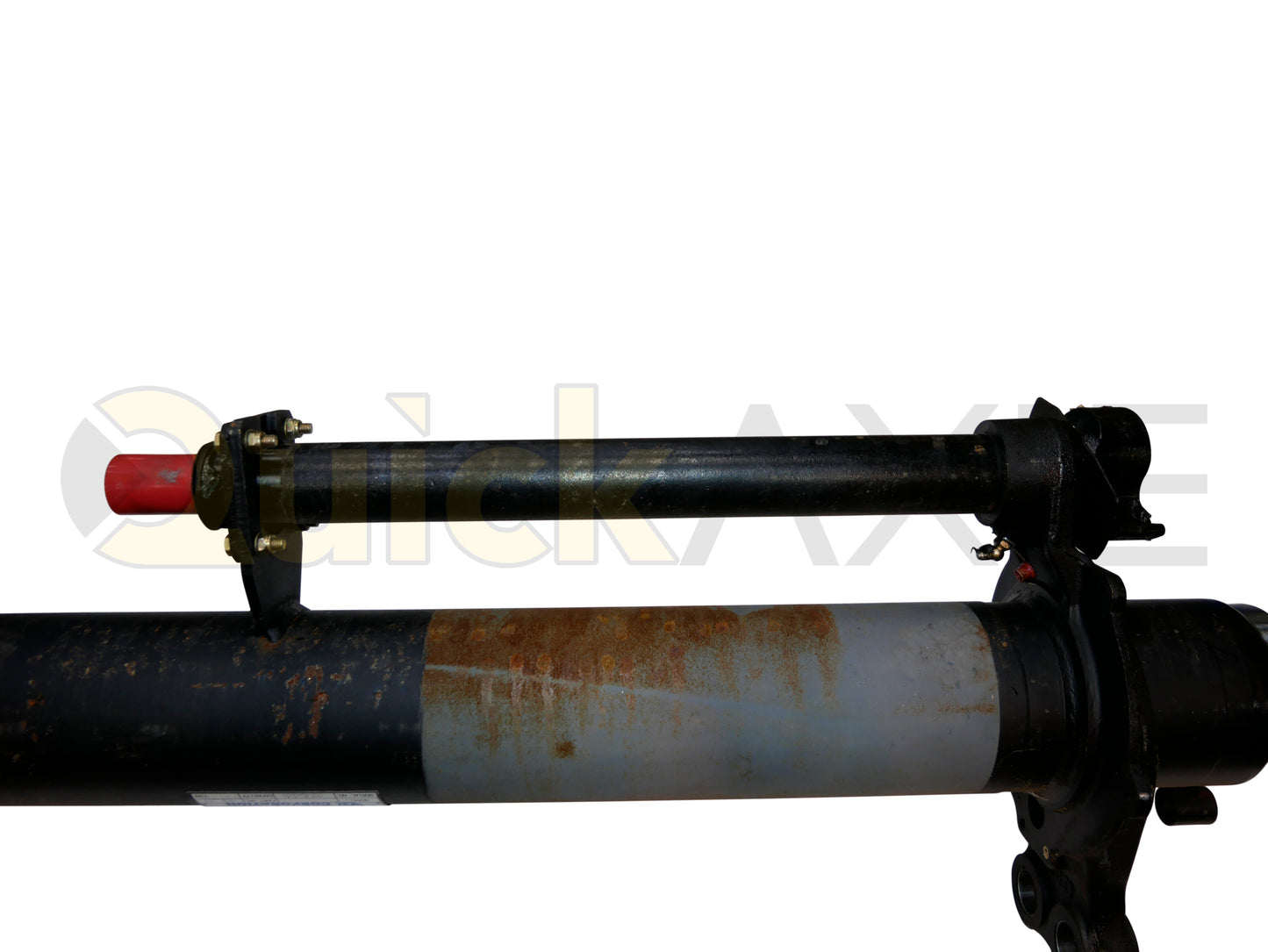 Drum Brake Axle, 77.5 Axle Track, 16.5"x7.0" Brakes, 25k Beam, Straight With 5 in Dia and N Spindle