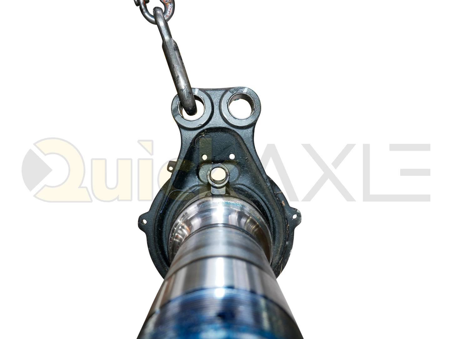 Drum Brake Axle, 77.5 Axle Track, 16.5"x7.0" Brakes, 25k Beam, Straight With 5 in Dia and P Spindle