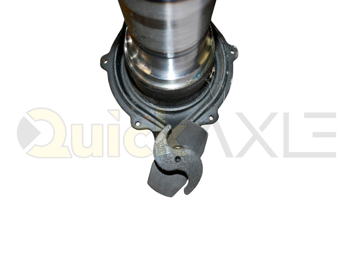 Drum Brake Axle, 77.5 Axle Track, 16.5"x7.0" Brakes, 25k Beam, Straight With 5 in Dia and P Spindle