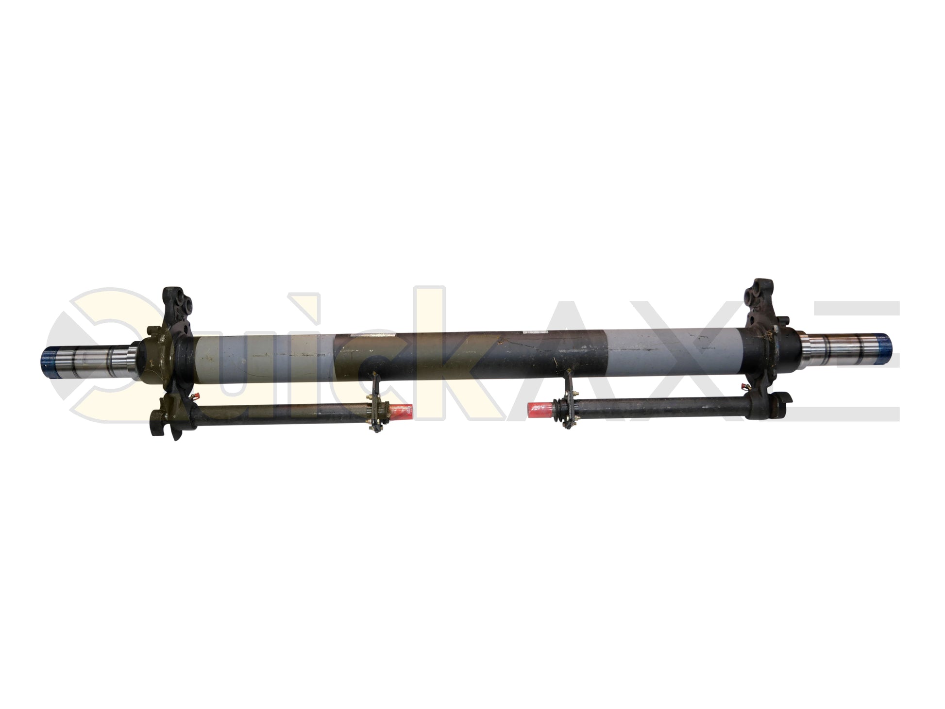 Drum Brake Axle, 77.5 Axle Track, 16.5"x7.0" Brakes, 25k Beam, Straight With 5 in Dia and P Spindle