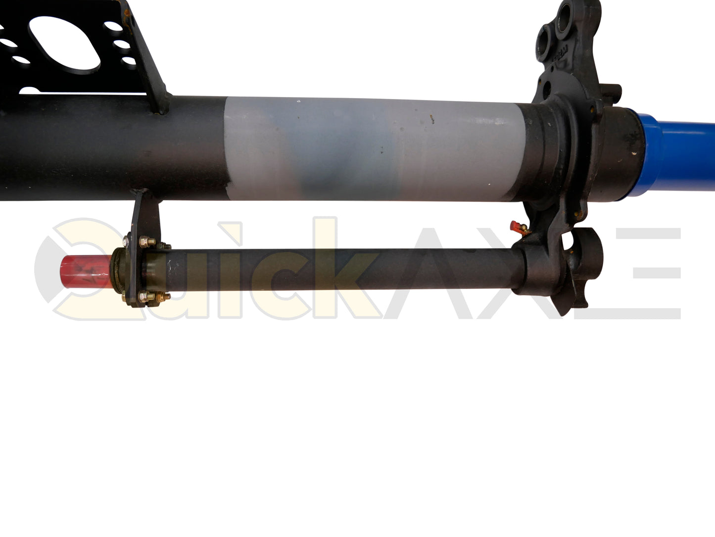 Drum Brake Axle, 77.5 Axle Track, 16.5"x7.0" Brakes, 25k Beam, Straight With 5 in Dia and P Spindle