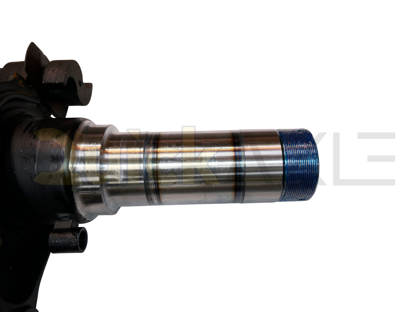 Drum Brake Axle, 77.5 Axle Track, 16.5"x7.0" Brakes, 25k Beam, Straight With 5 in Dia and P Spindle