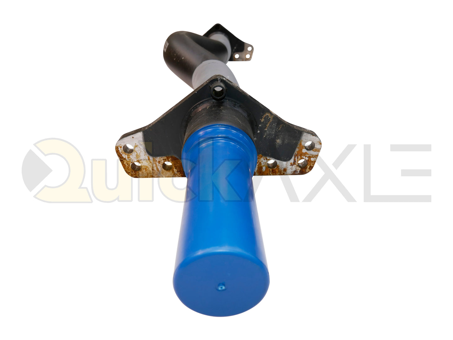 Air Disc Brake Axle, 71.5 Axle Track, QuickAxle Universal Mounting Pattern Brake Flange, 22.5k Beam, 6.25 Bent Tube With 5 in Dia and P Spindle