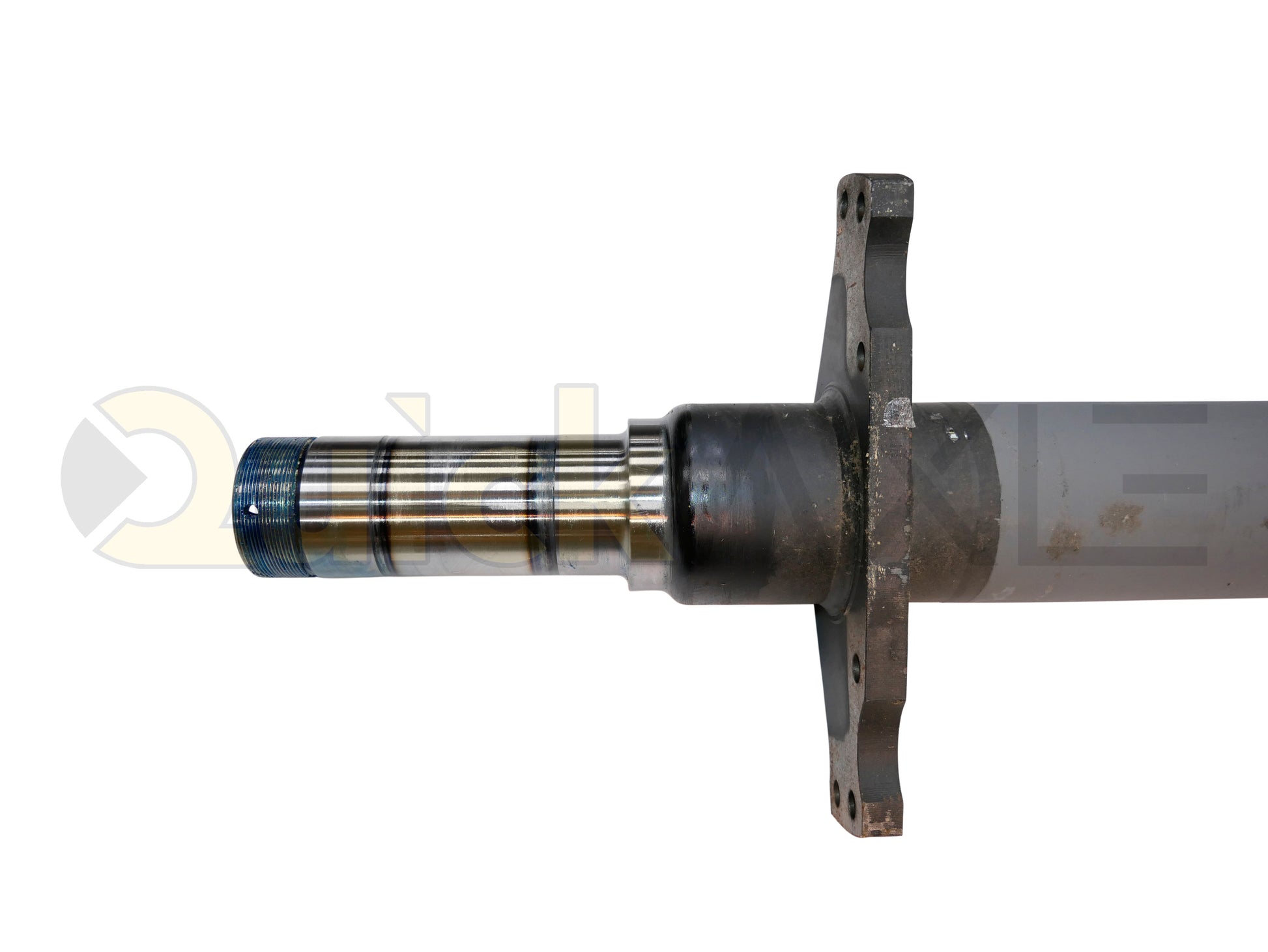 Air Disc Brake Axle, 77.5 Axle Track, PAN19 Mounting Pattern Brake Flange, 25k Beam, Straight With 5 in Dia and P Spindle